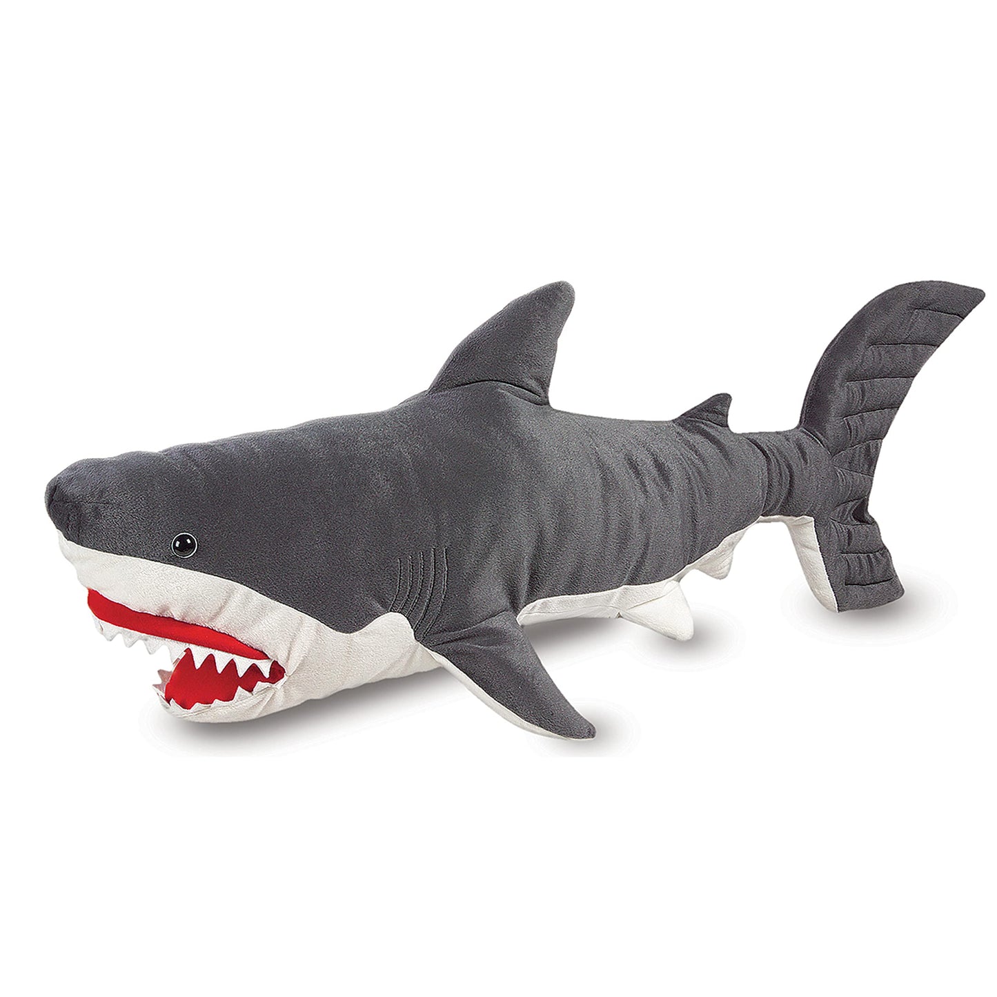 Melissa & Doug Giant Shark - Lifelike Stuffed Animal (Over 3 feet Long)