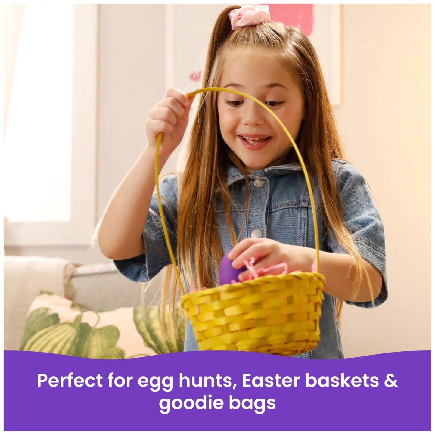 Kinetic Sand, 20-Pack Eggs, Easter Basket Stuffers, Includes 3.3lbs (3 Colors) Moldable Play Sand for Egg Hunts, Sensory Toys, Party Favors & Goodie Bags