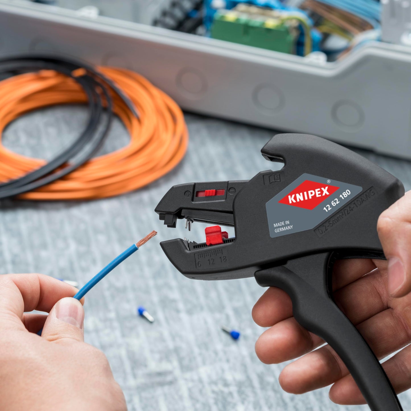 Knipex 12 62 180 7,09" Insulation Strippers