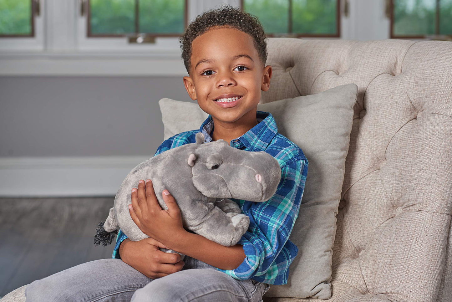 Wild Republic Cuddlekins 12-Inch Hippo Plush