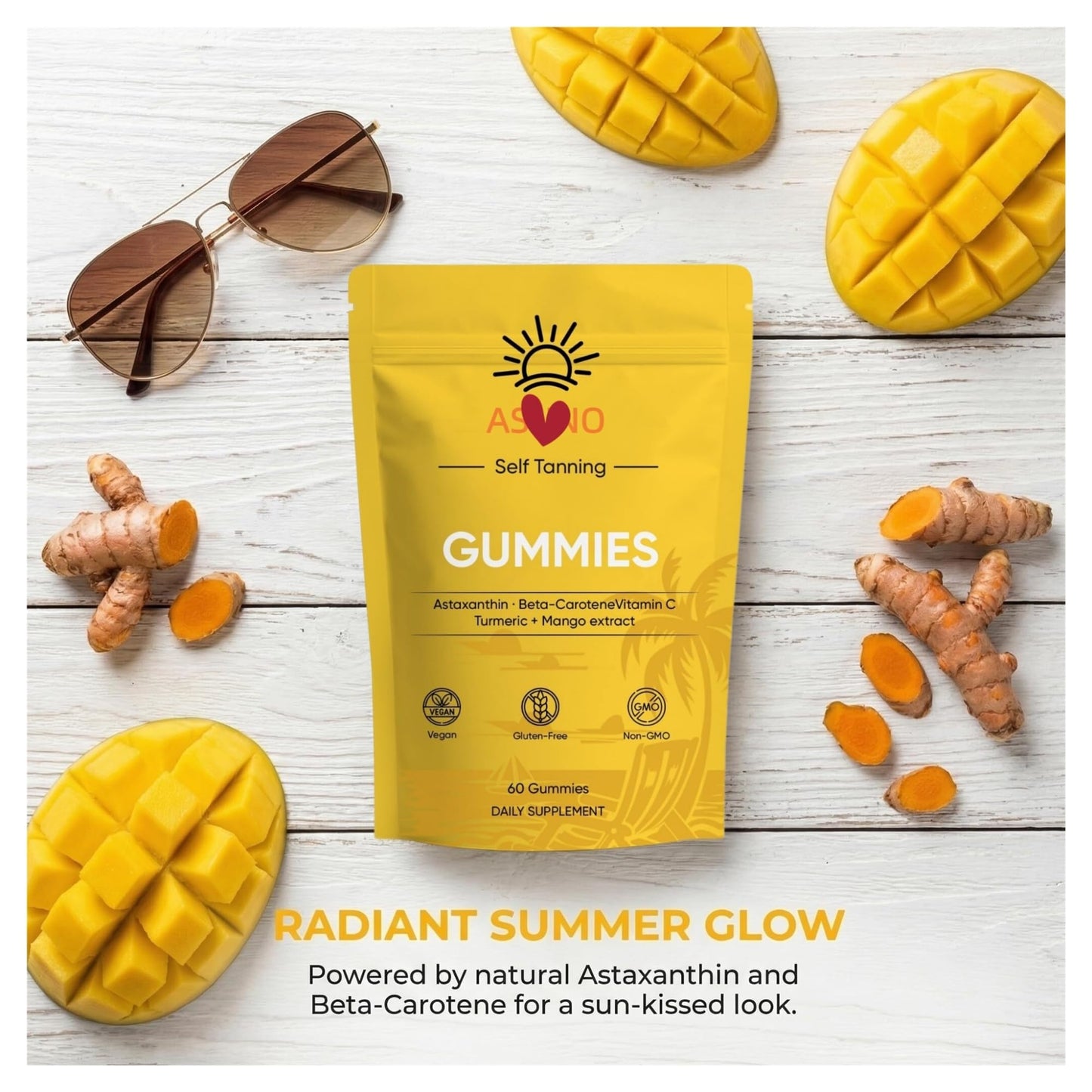 Tanning Gummies, Supports Skin Health