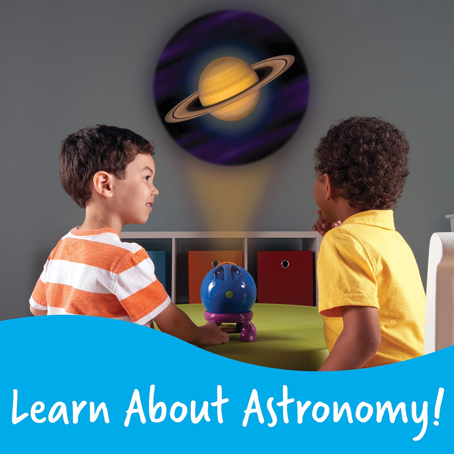 Learning Resources Shining Stars Projector - 5 Pieces, Ages 3+ Toddler Learning Toys, Space Toys for Kids
