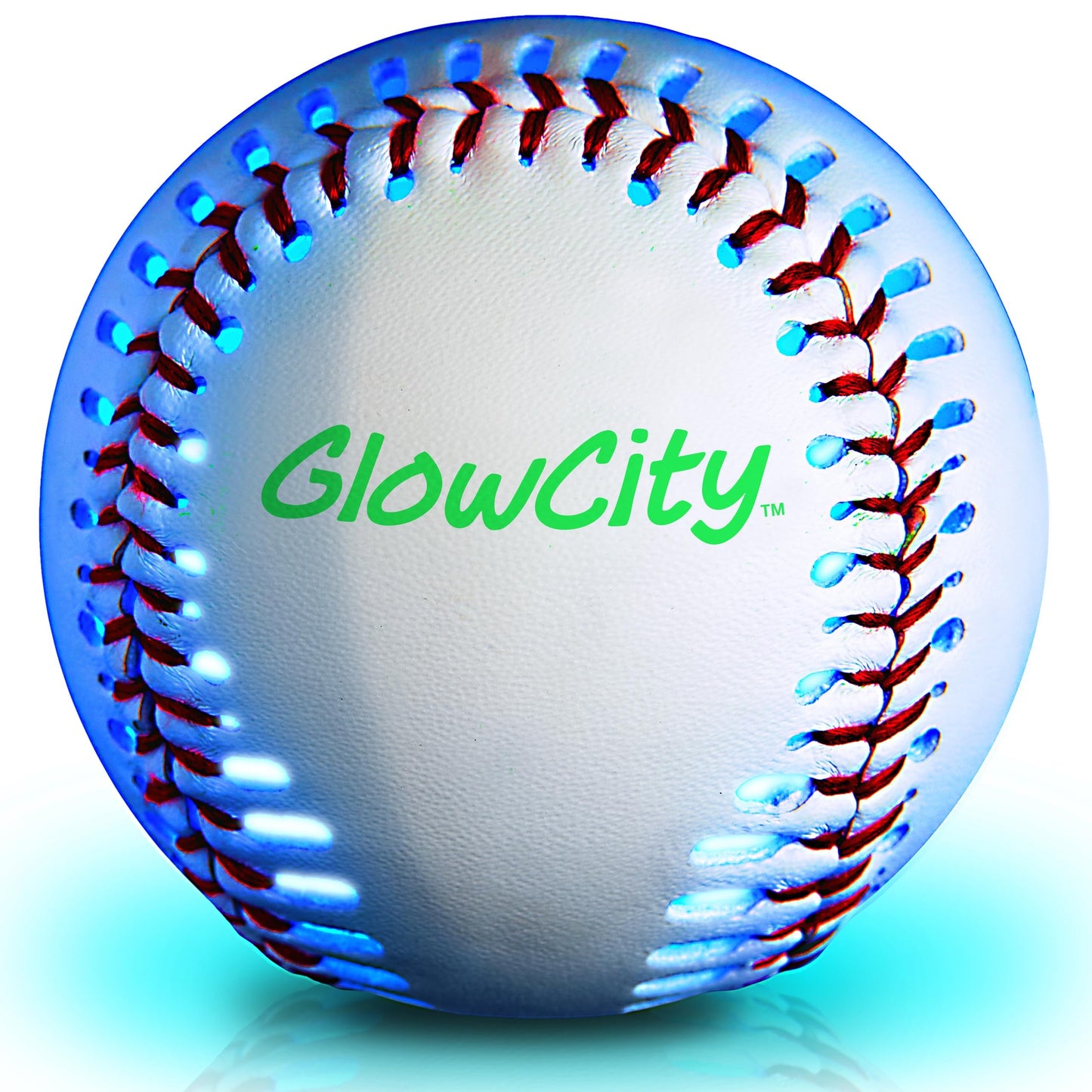 GlowCity Light up Baseball - Leather