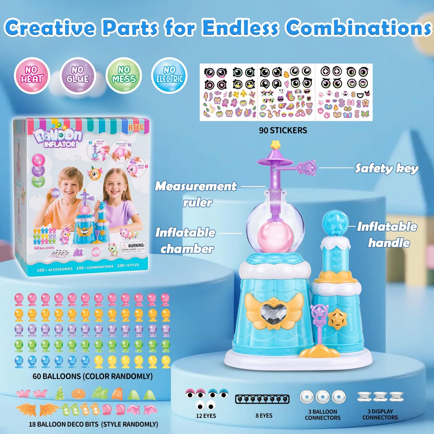 Princess Blue DIY Balloon