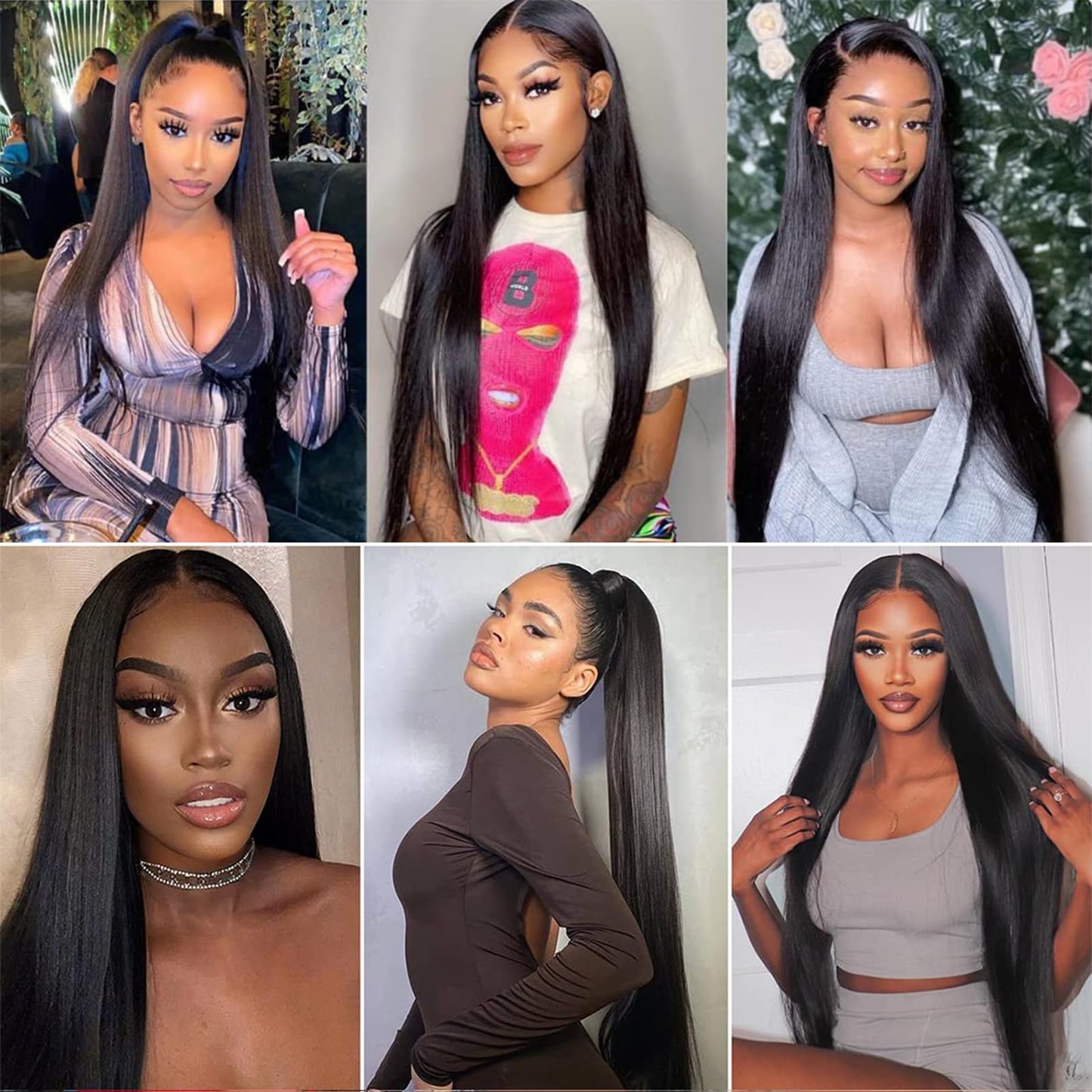 12A Straight Bundles Human Hair 16" 18" 20" 300g 100% Unprocessed Brazilian Virgin Hair Straight Human Hair Weave Bundles Human Hair 3 Bundles Natural Color