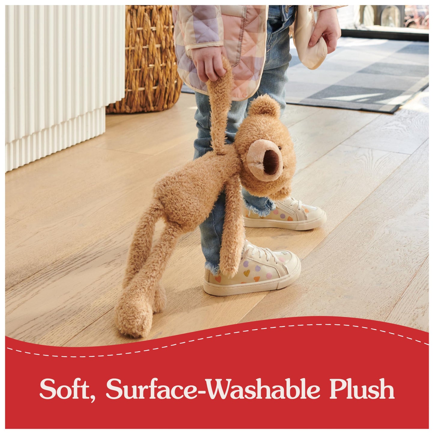 GUND Toothpick Classic Teddy Bear, Premium Stuffed Animal for Ages 1 and Up, Beige, 15