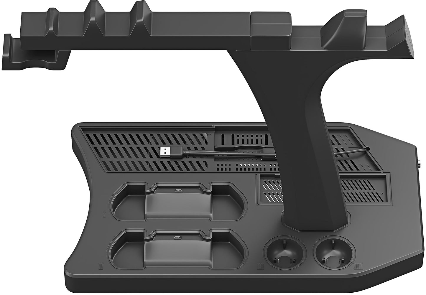 Skywin PSVR Stand Compatible with PS4 VR - PS4 Cooling Station and Charging Dock for PlayStation VR Stand to Charge PS VR Controllers and Accessories