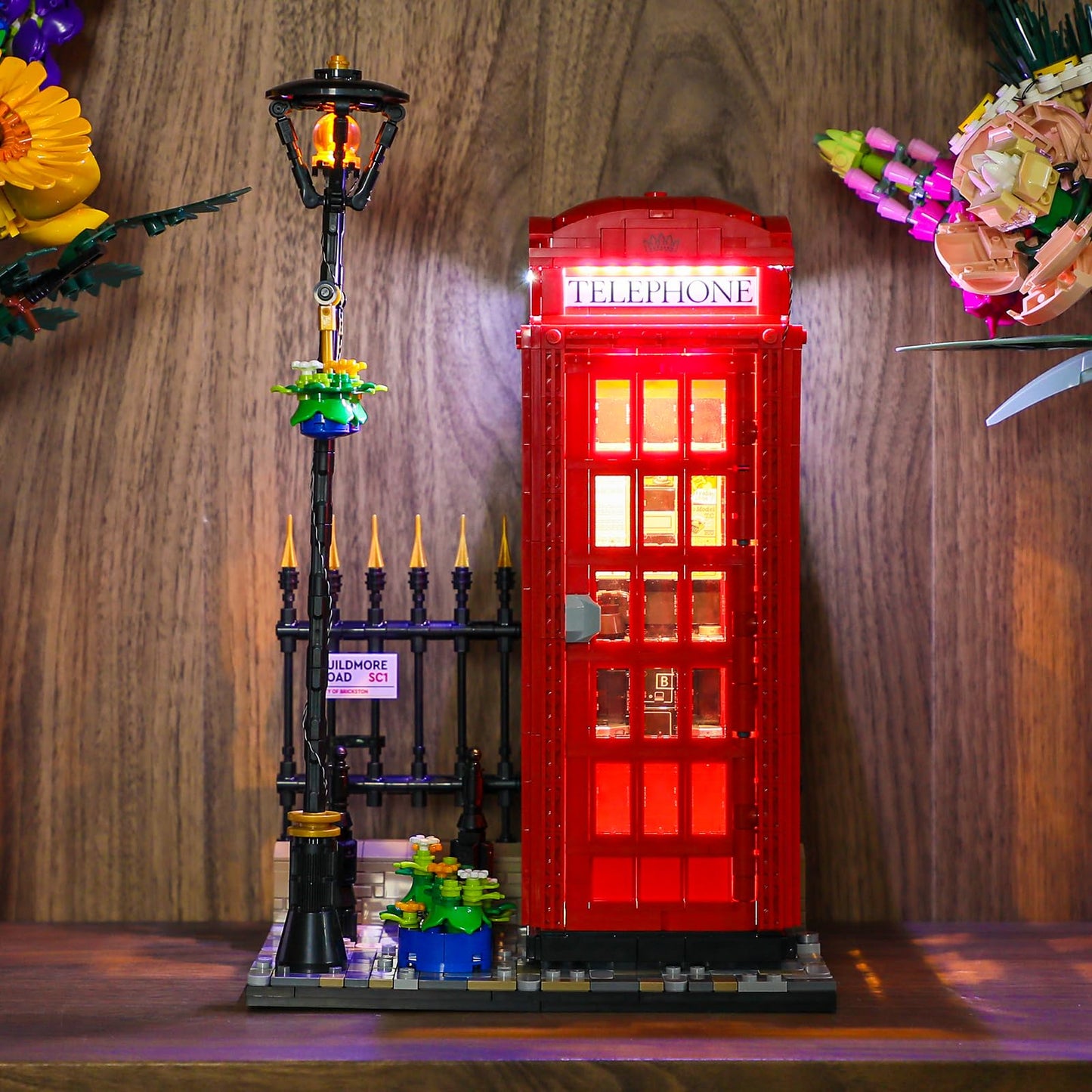 BRIKSMAX Led Lighting Kit for Lego-21347 Red London Telephone Box - Compatible with Lego Ideas Building Set- Not Include Lego Set