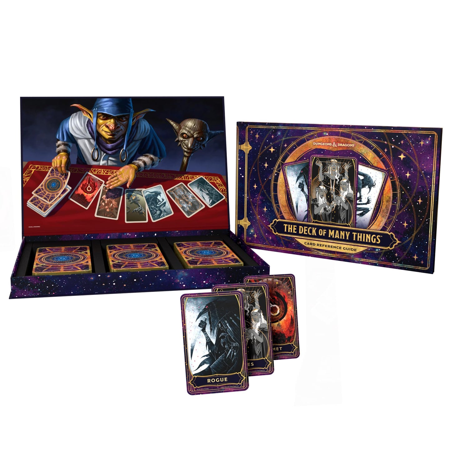 Dungeons & Dragons The Deck of Many Things - Includes The Book of Many Things
