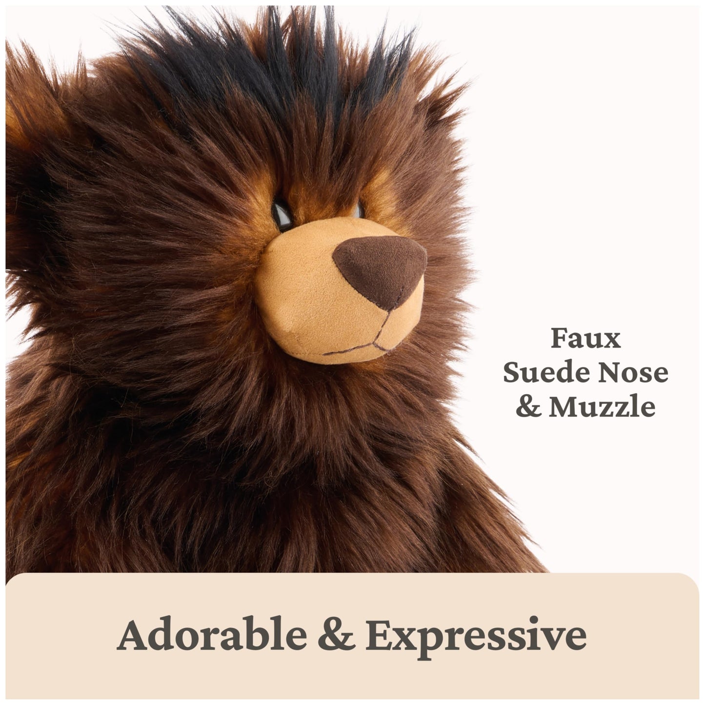 GUND BOE Classic Teddy Bear, Premium Bear Stuffed Animal, Plush Toy for Ages 1 and Up, Brown, 12”