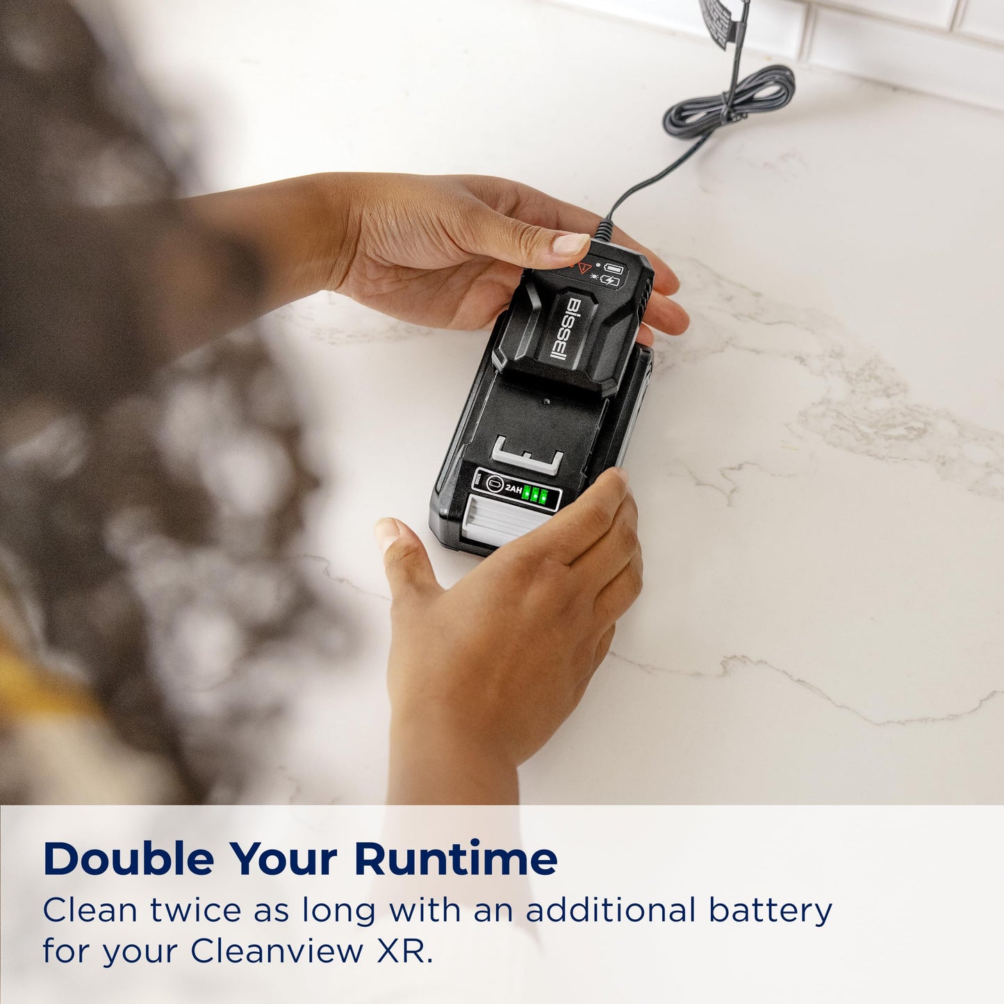 Bissell CleanView XR & XR Pet Stick Vacuum Extra Battery, 4054