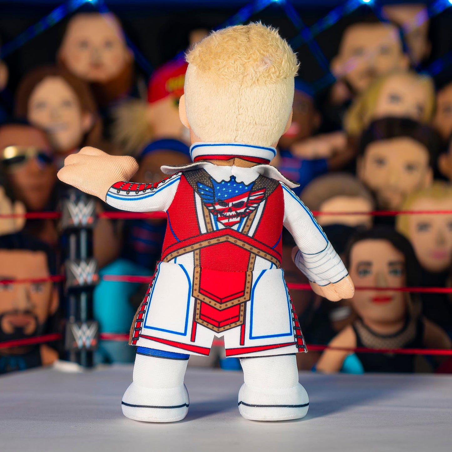 Bleacher Creatures WWE Superstar Cody Rhodes 10" Plush Figure - A Wrestling Star for Play or Display