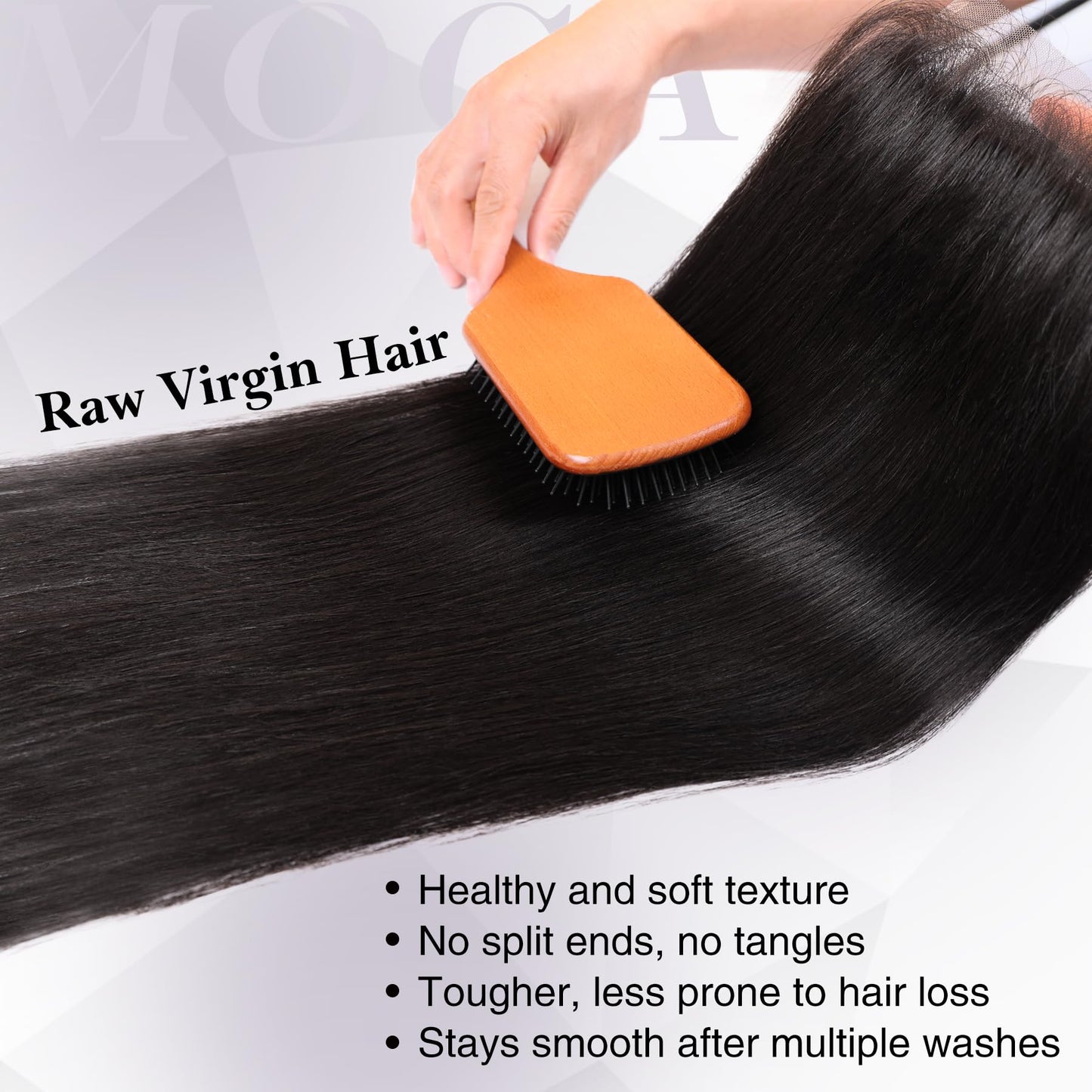 13X4 Frontal HD Lace 16 Inch, SKINLIKE Lace Frontal Only,0.095mm Ultra-thin Invisible Real Swiss Lace Straight RAW Virgin Human Hair Single Knot Pre-Plucked with Baby Hair