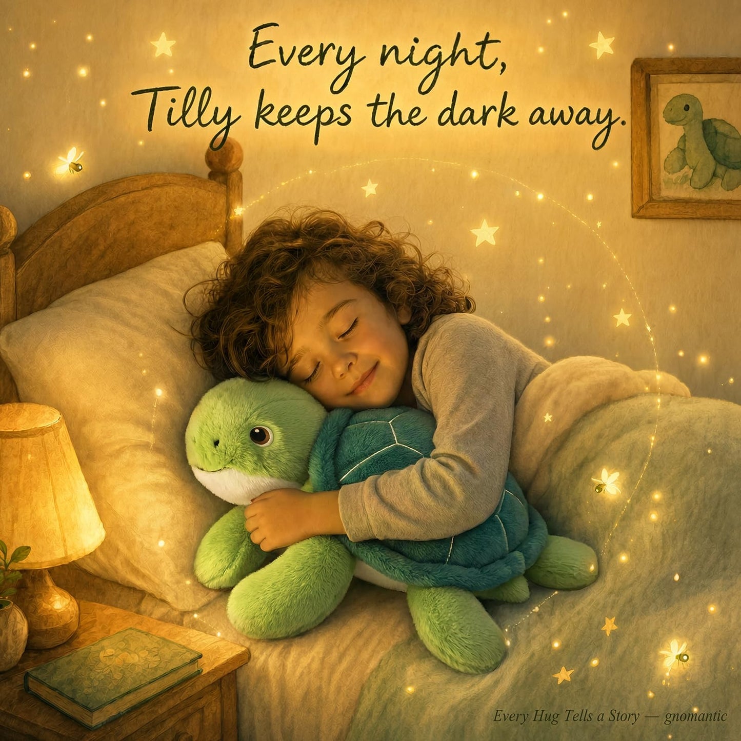gnomantic Turtle Weighted Stuffed Animals - 22 Inch 4.5 Pounds Weighted Plushies Sea Turtle Animal - Big Stuffed Tortoise Plush Pillow - Cute Plush Toys Gifts for Kids & Adults (22" 4.5 lbs Green)