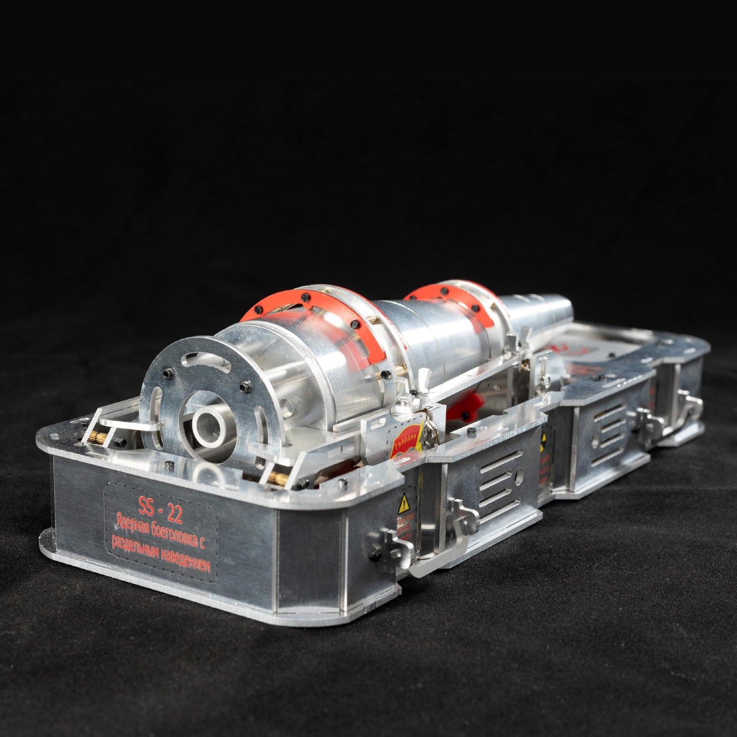 1/6 Scale Full Metal Modern Soviet SS-22 Nuclear Warhead Assembly Model Kit - 3D Metal Puzzles for Adults & Metal Model Kits for Adults - A Great Collectible for Military with Tools & Decals