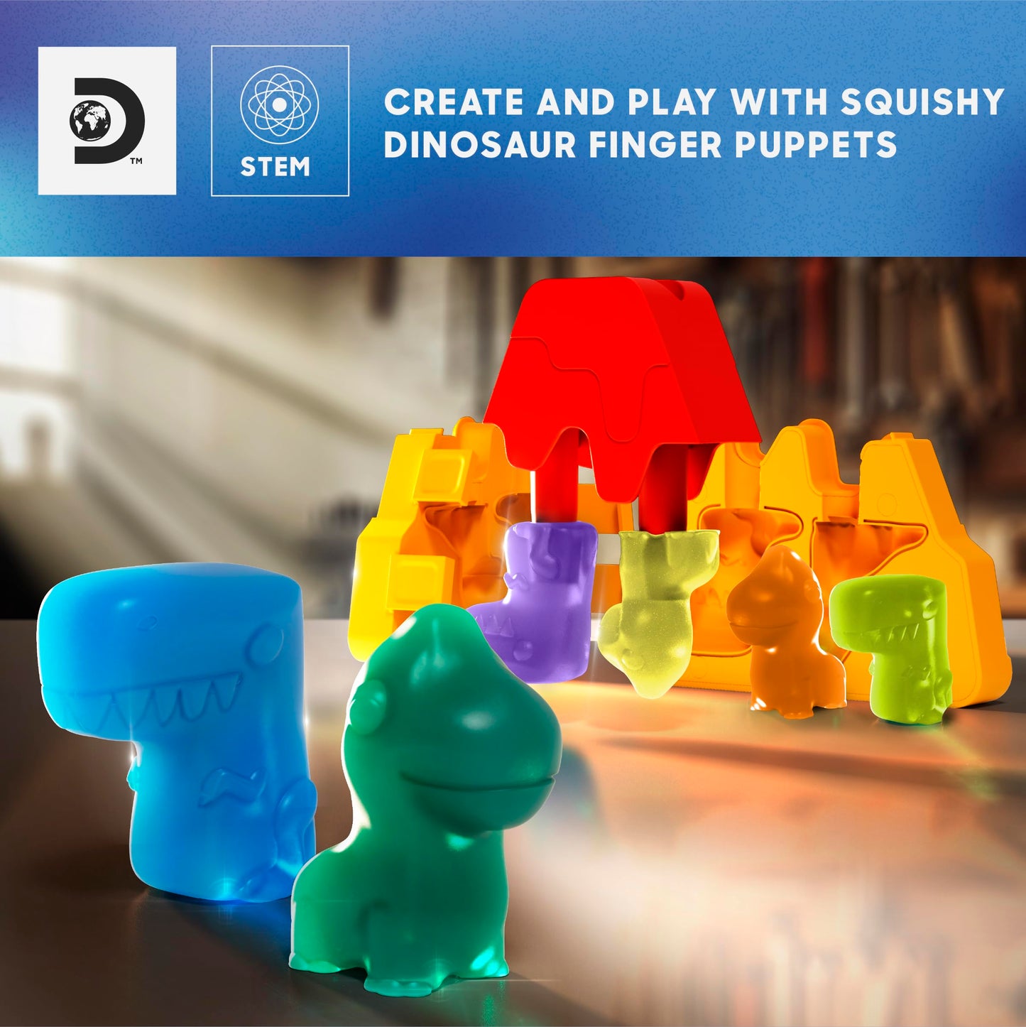 Discovery™ Dino Squishy Maker DIY Molding Kit