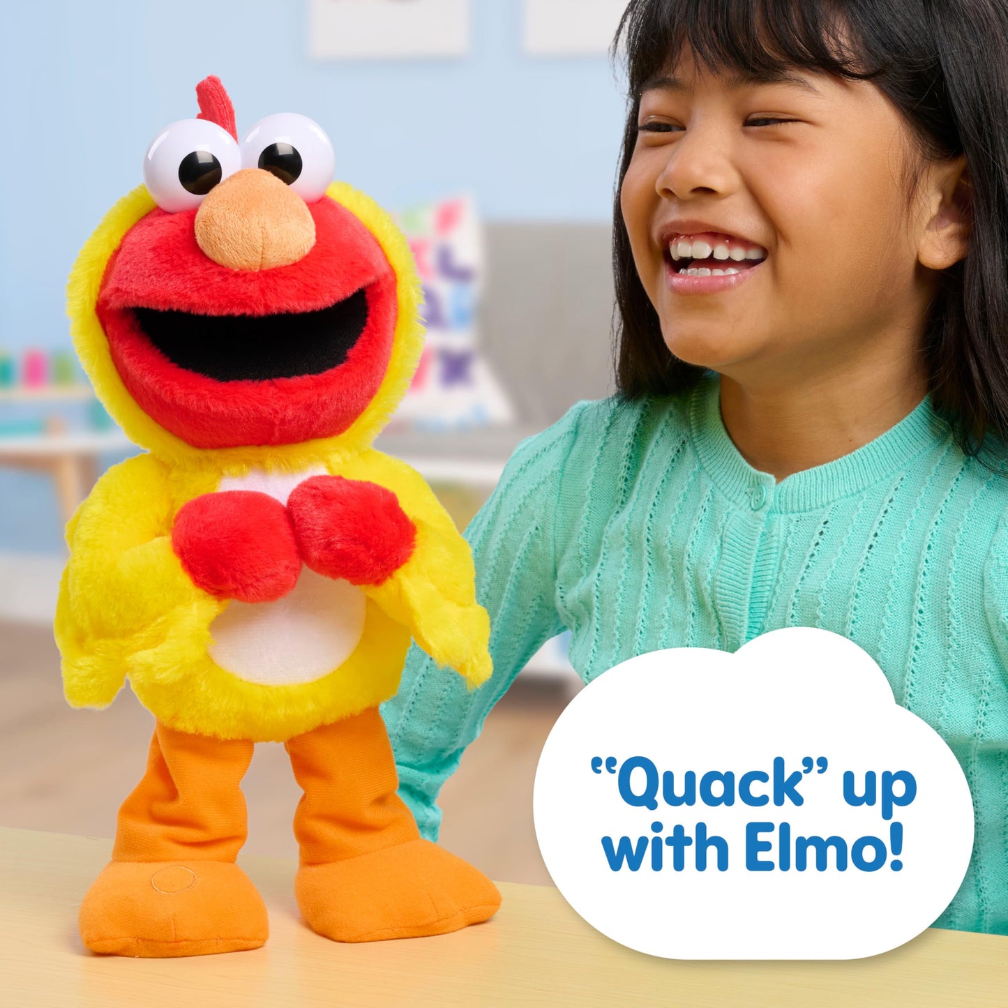 Sesame Street Chicken Dance Elmo, Kids Toys for Ages 2 Up, Gifts and Presents