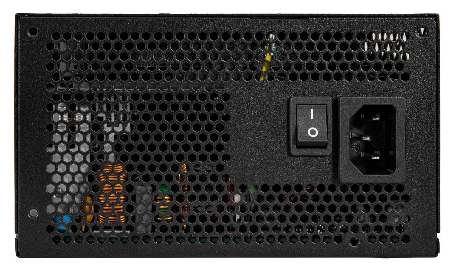 Rosewill VSB 650W 80+ Bronze, ATX 3.0 & 3.1 Compatible, Semi-Modular Power Supply, PCIe 5.1 12V-2x6 Connector, 105°C/221°F Japanese Capacitor, 120mm ICB Silent Fan - 5 Year Warranty