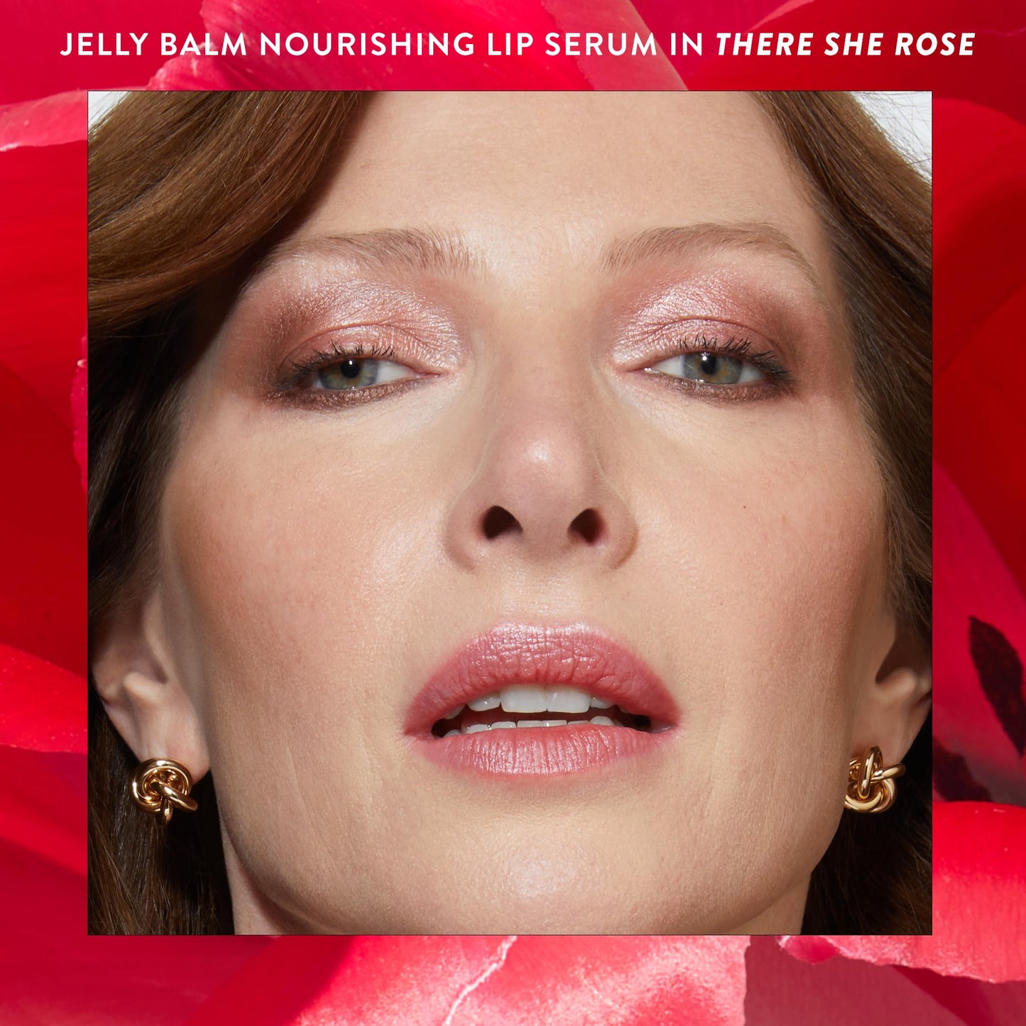 LAURA GELLER NEW YORK Serum Staples Soothing Blush + Lip Duo - Serum Blush Cheek Tint, Practical Pink + Jelly Balm Lip Serum, There She Rose
