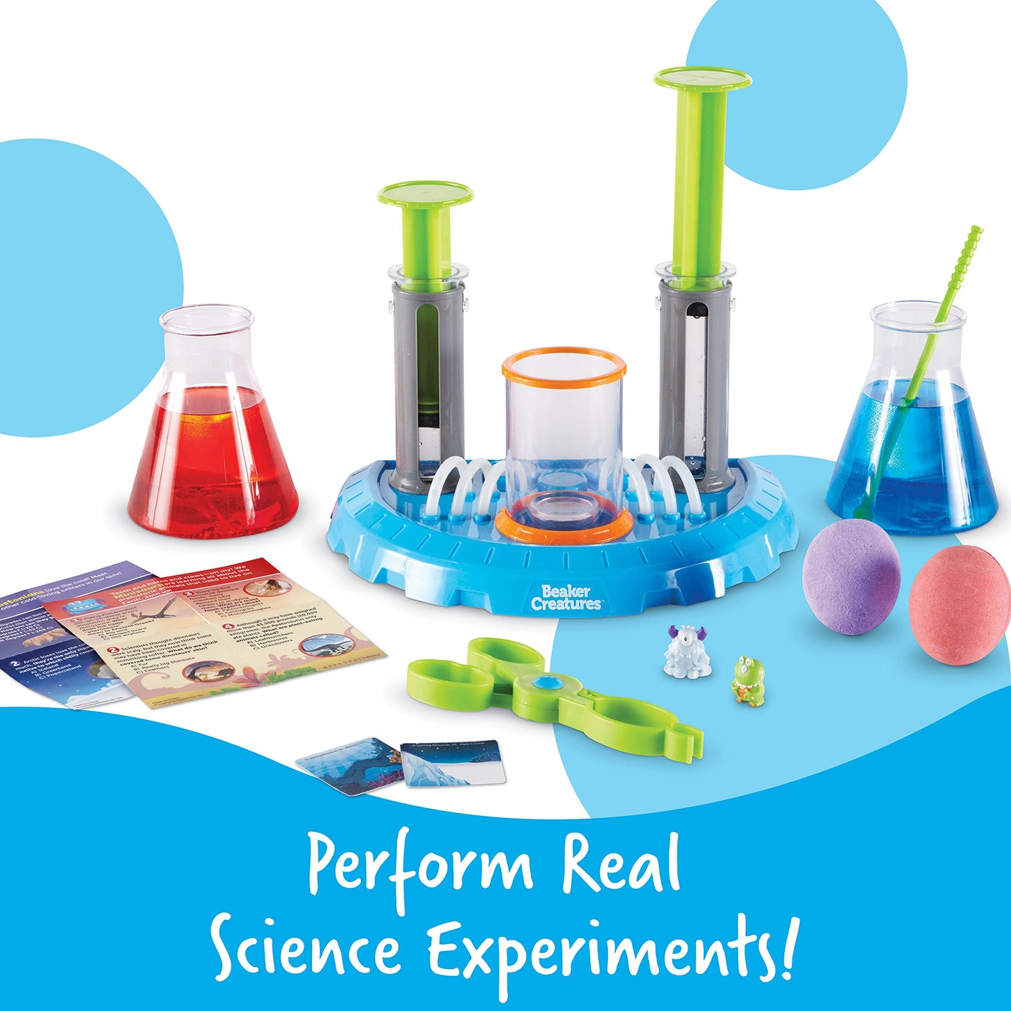 Learning Resources Beaker Creatures Liquid Reactor Super Lab, Homeschool, STEM, Science Exploration Toy, Ages 5+
