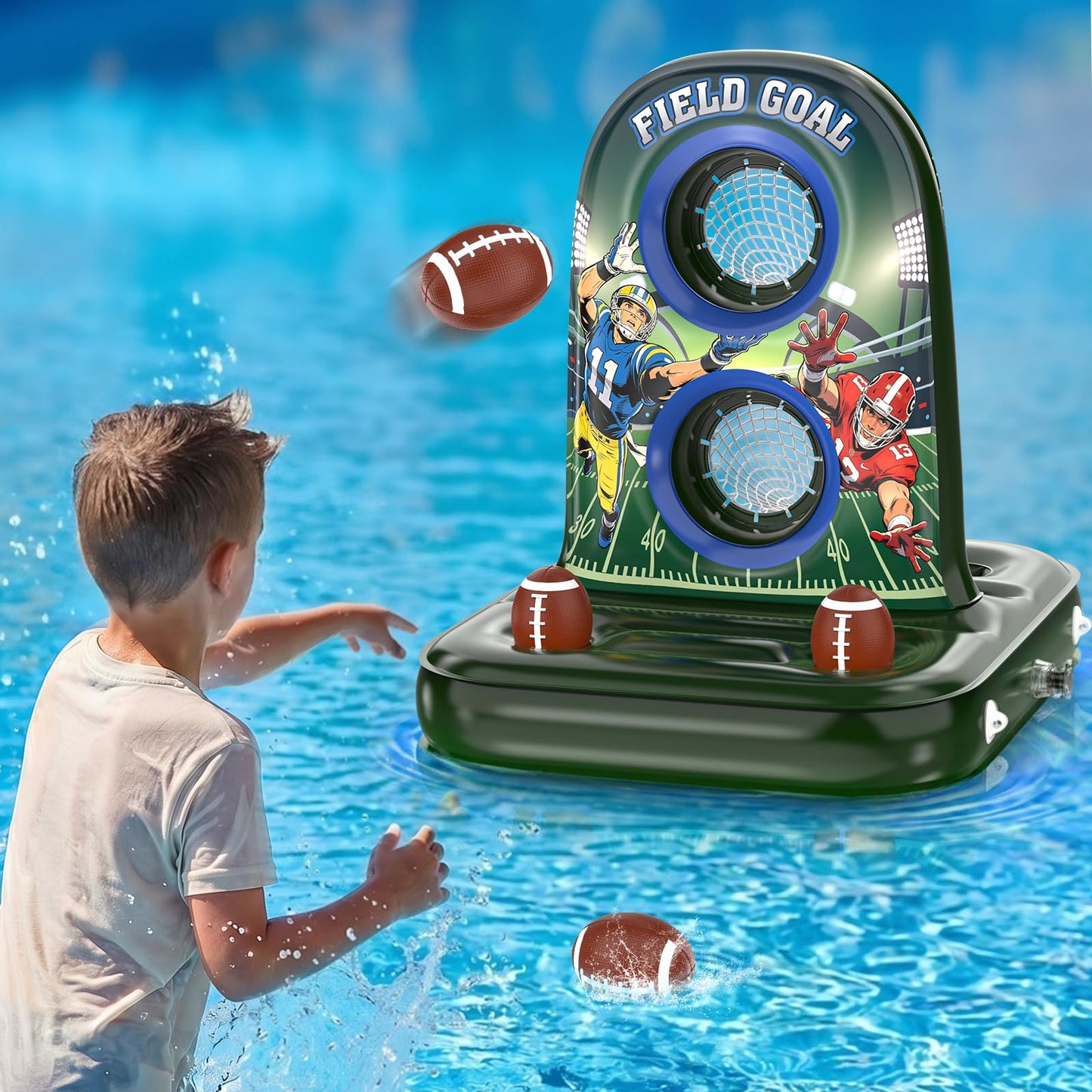 Wwzzey Water Football for Pool, Beach, Lake