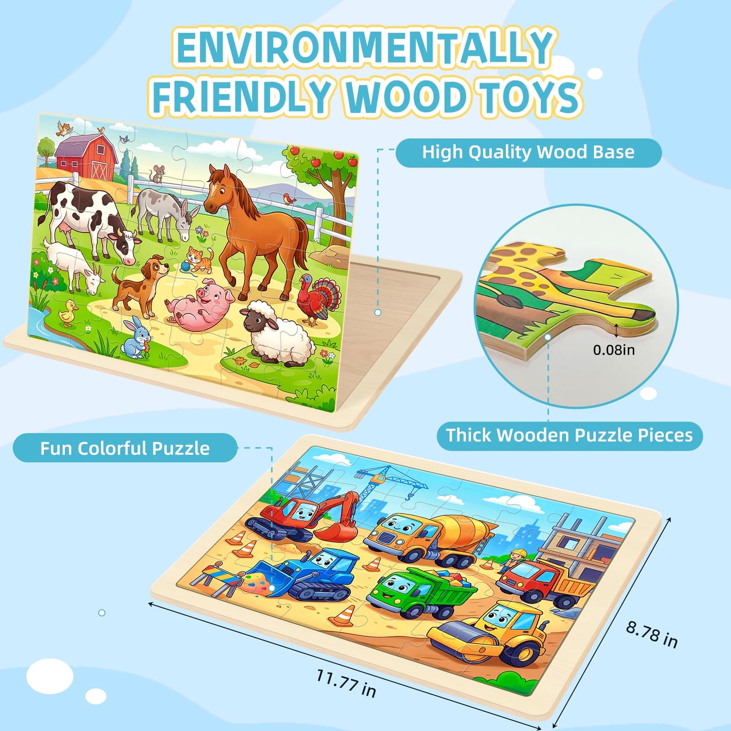 Puzzles 1000 Pieces-6 Pack