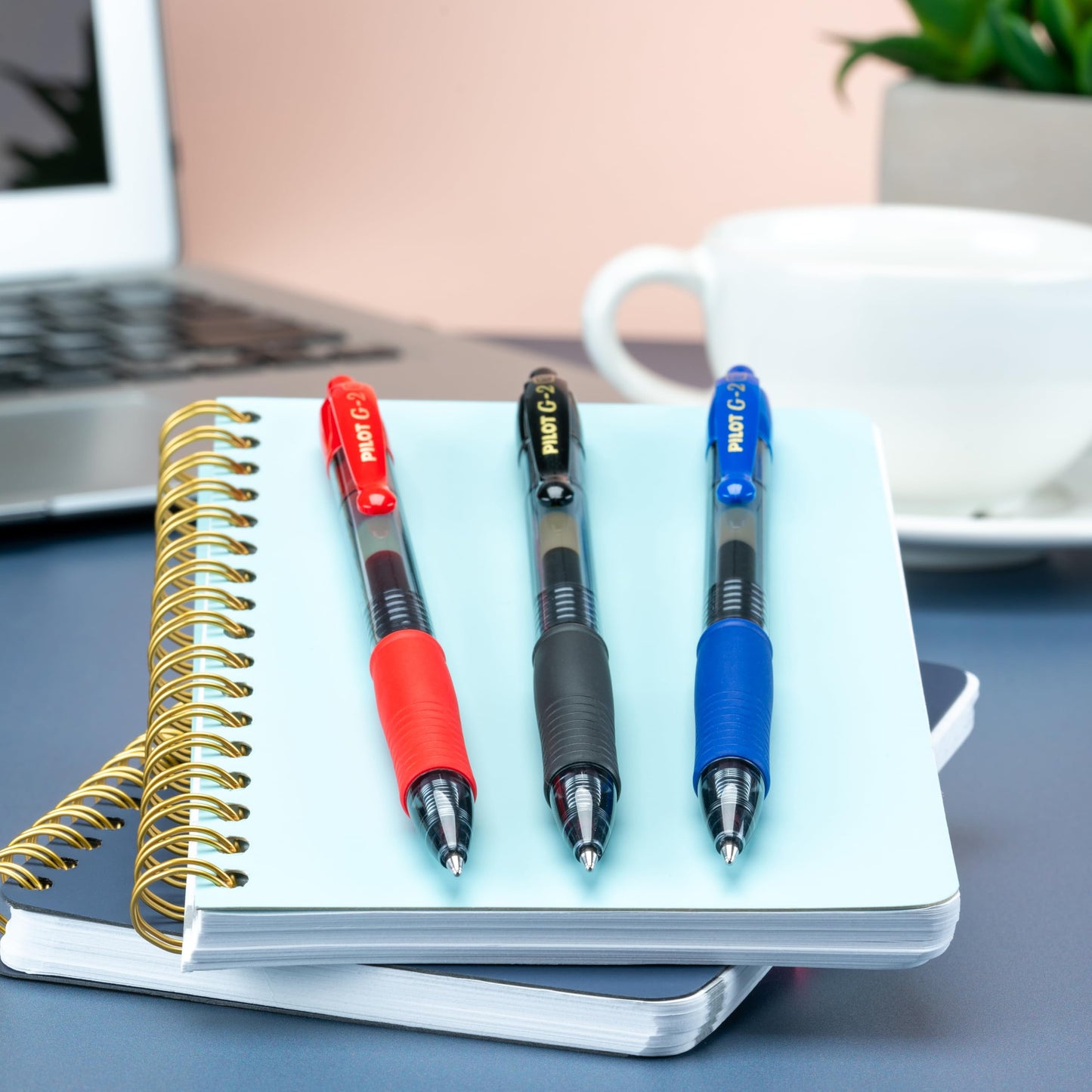 Pilot G2 Premium Gel Pens, Fine Point 0.7 mm, Assorted Colors, Tub of 36