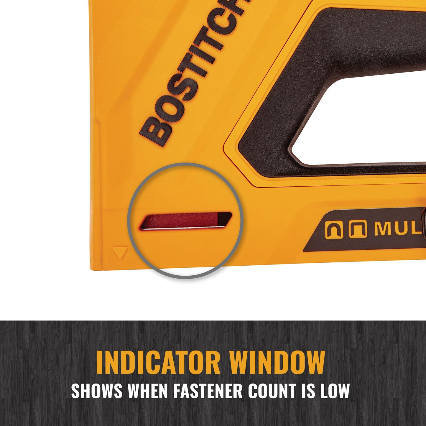 BOSTITCH Heavy Duty Staple Gun, Manual 4 in 1 Flyweight Squeeze Tacker (BTHT80277)