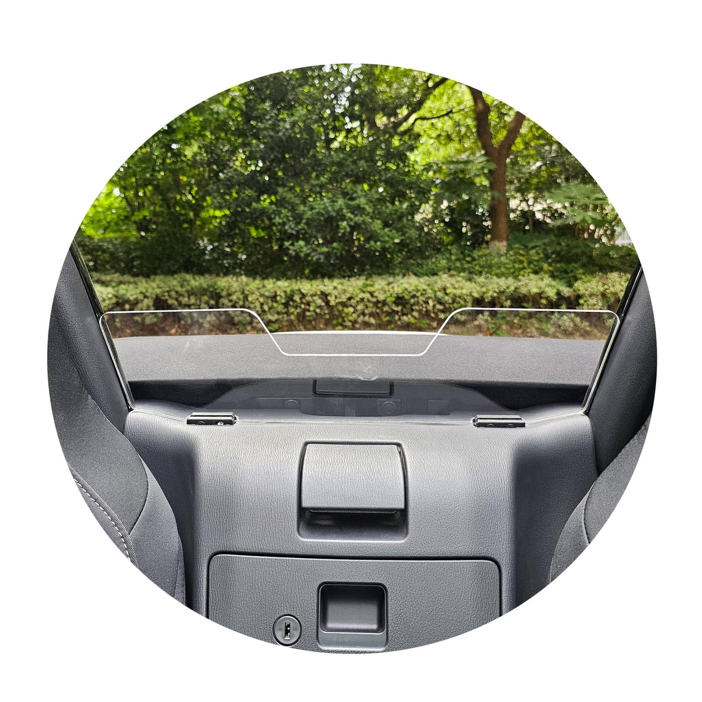 Jovfce Wind Deflector for MX-5 Miata ND Soft Top 2015-2025, No-Drill Tool-Free Installation, Reduces Wind Noise