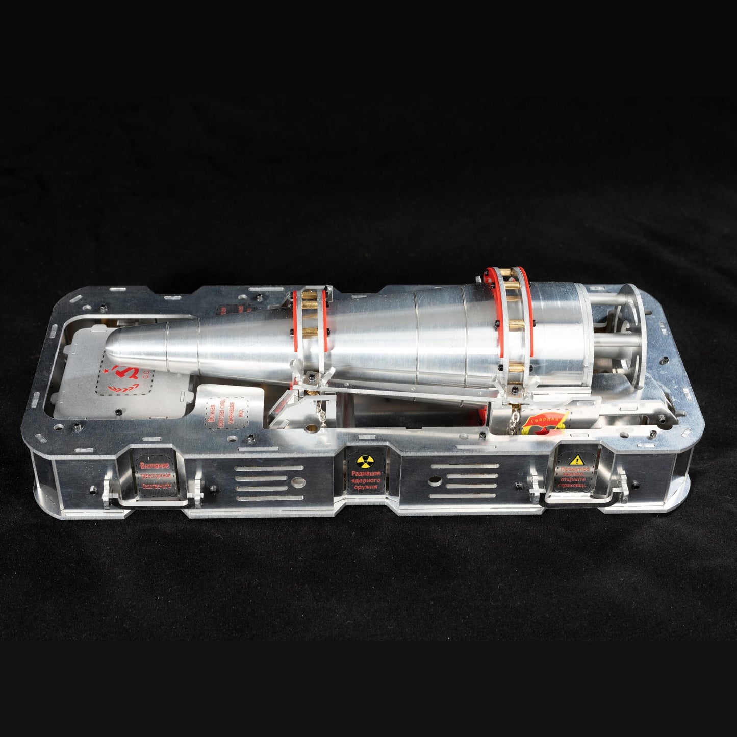 1/6 Scale Full Metal Modern Soviet SS-22 Nuclear Warhead Assembly Model Kit - 3D Metal Puzzles for Adults & Metal Model Kits for Adults - A Great Collectible for Military with Tools & Decals