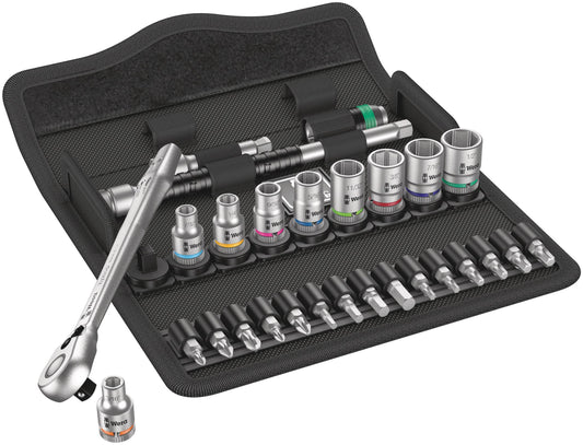 8100 SA 11 Metal Ratchet Set Imperial 1/4 28 pc Switch