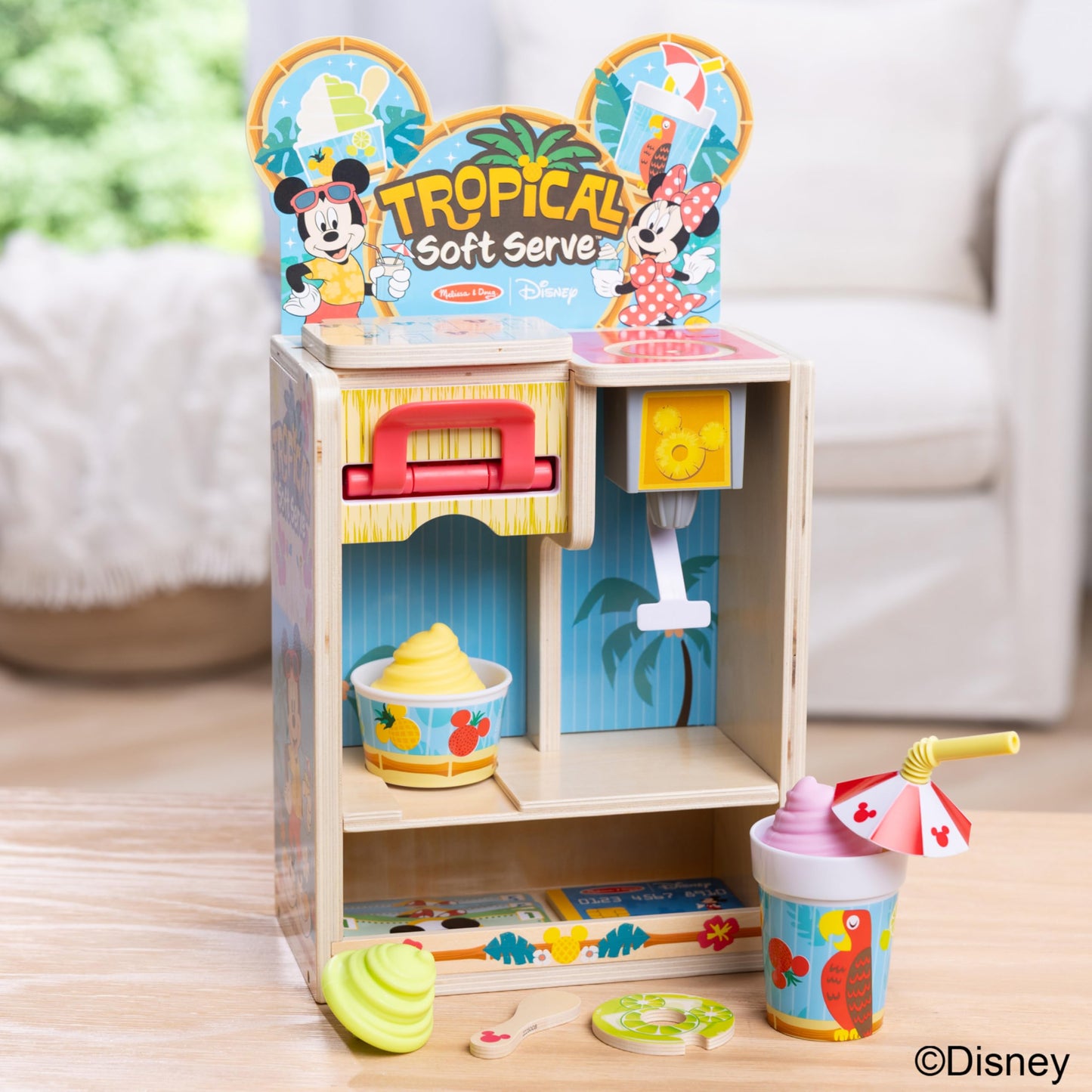 Melissa & Doug Mickey Tropical Soft Serve Playset