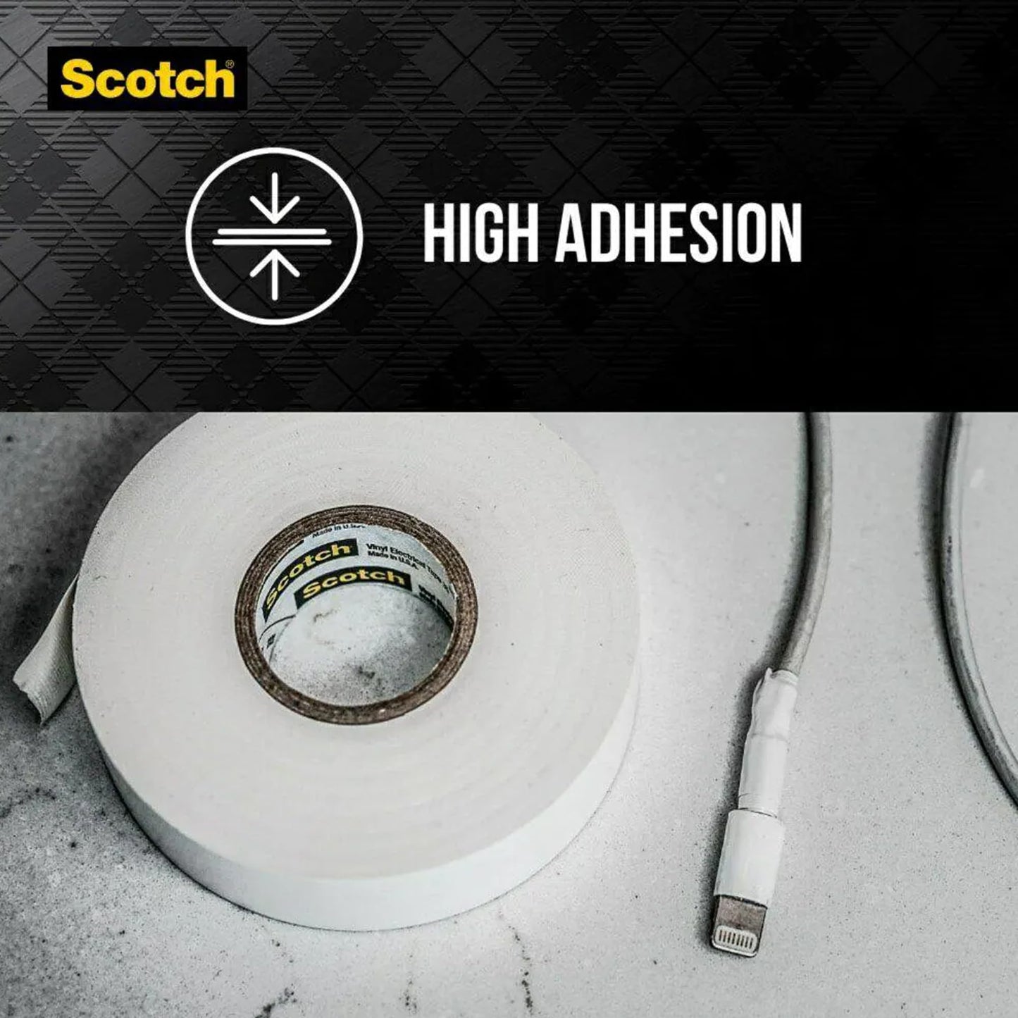 3M 10828-DL-2W 3/4" X 66' White Scotch 35 Professional Electrical Tape