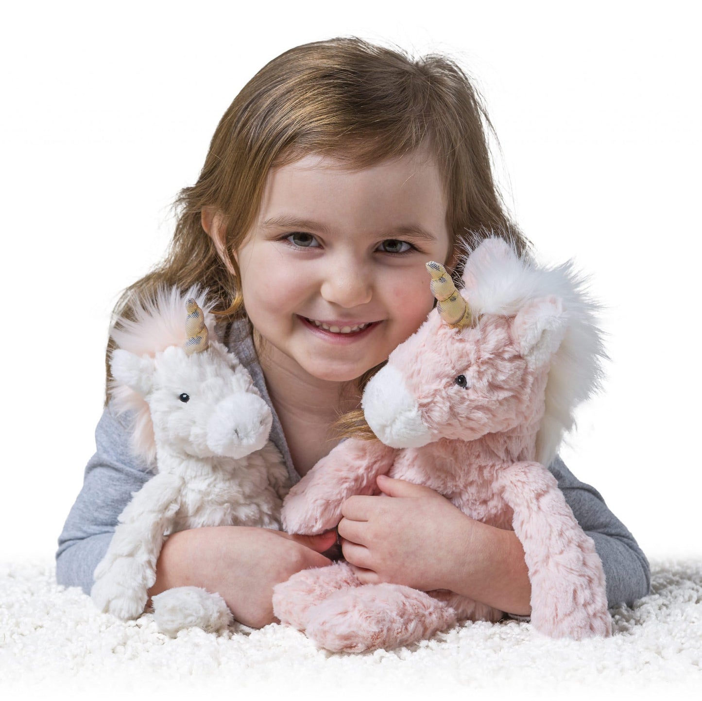 Mary Meyer - Putty Animal Toy - Soft and Huggable Stuffed Animal for Kids and Toddlers - Blush Unicorn - 13"