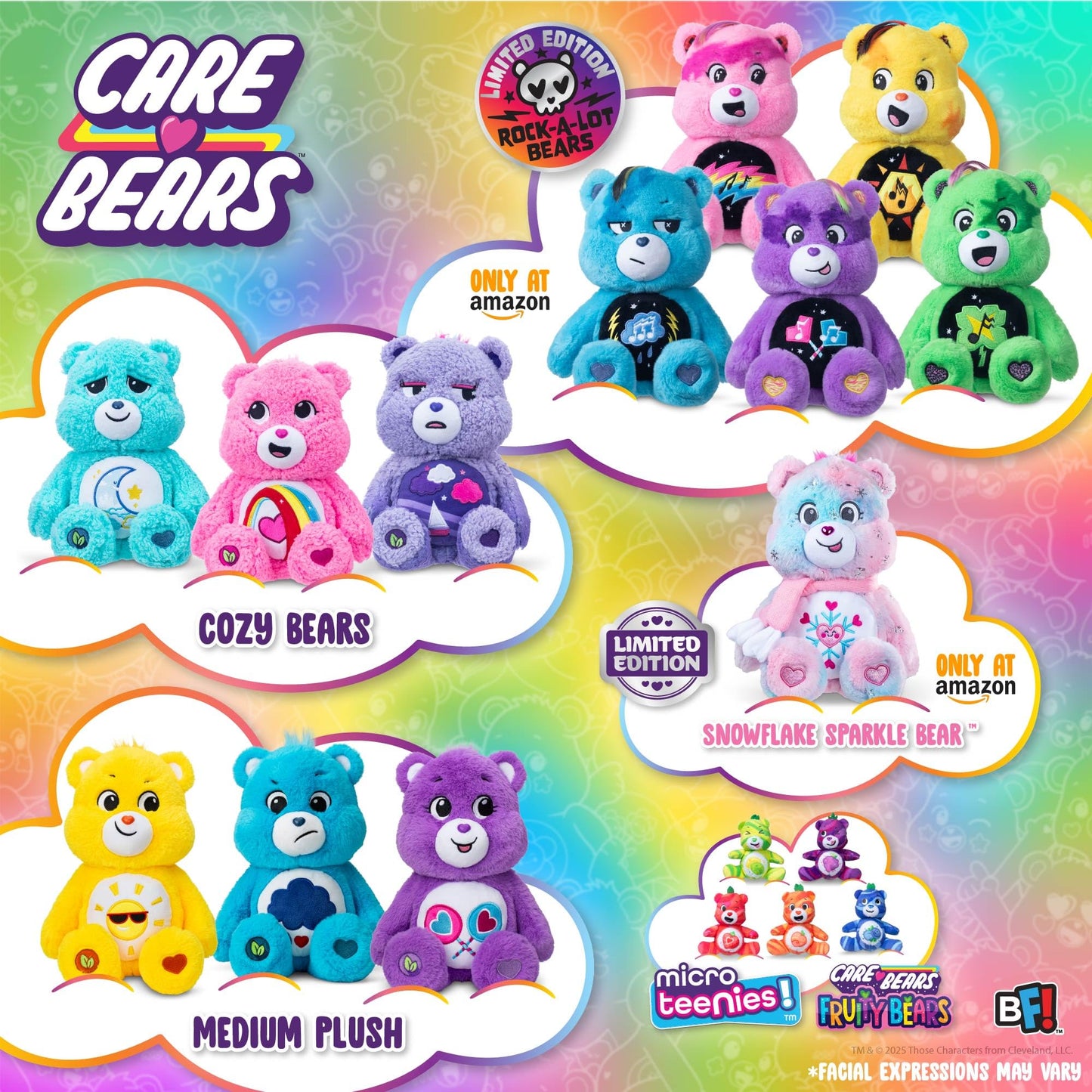 Care Bears Collector Edition Snowflake Sparkle Bear - Amazon Exclusive
