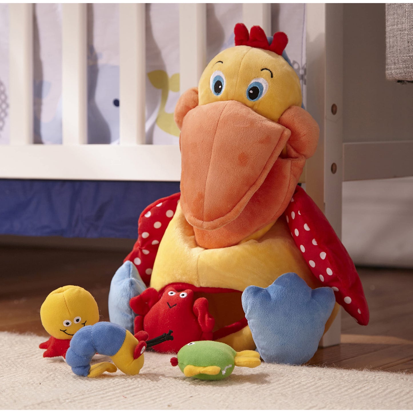 Melissa & Doug K's Kids Hungry Pelican Soft Baby Educational Toy
