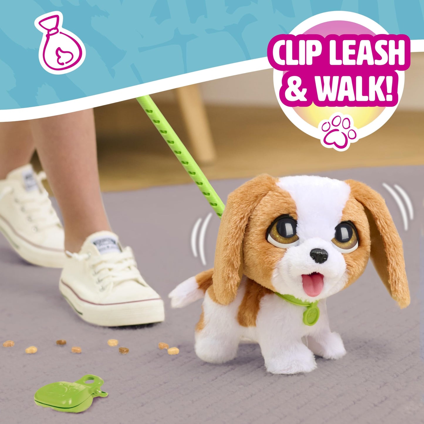 FurReal Poop-a-Lots - King Charles Spaniel, Kids Toys for Ages 4 Up, Gifts and Presents