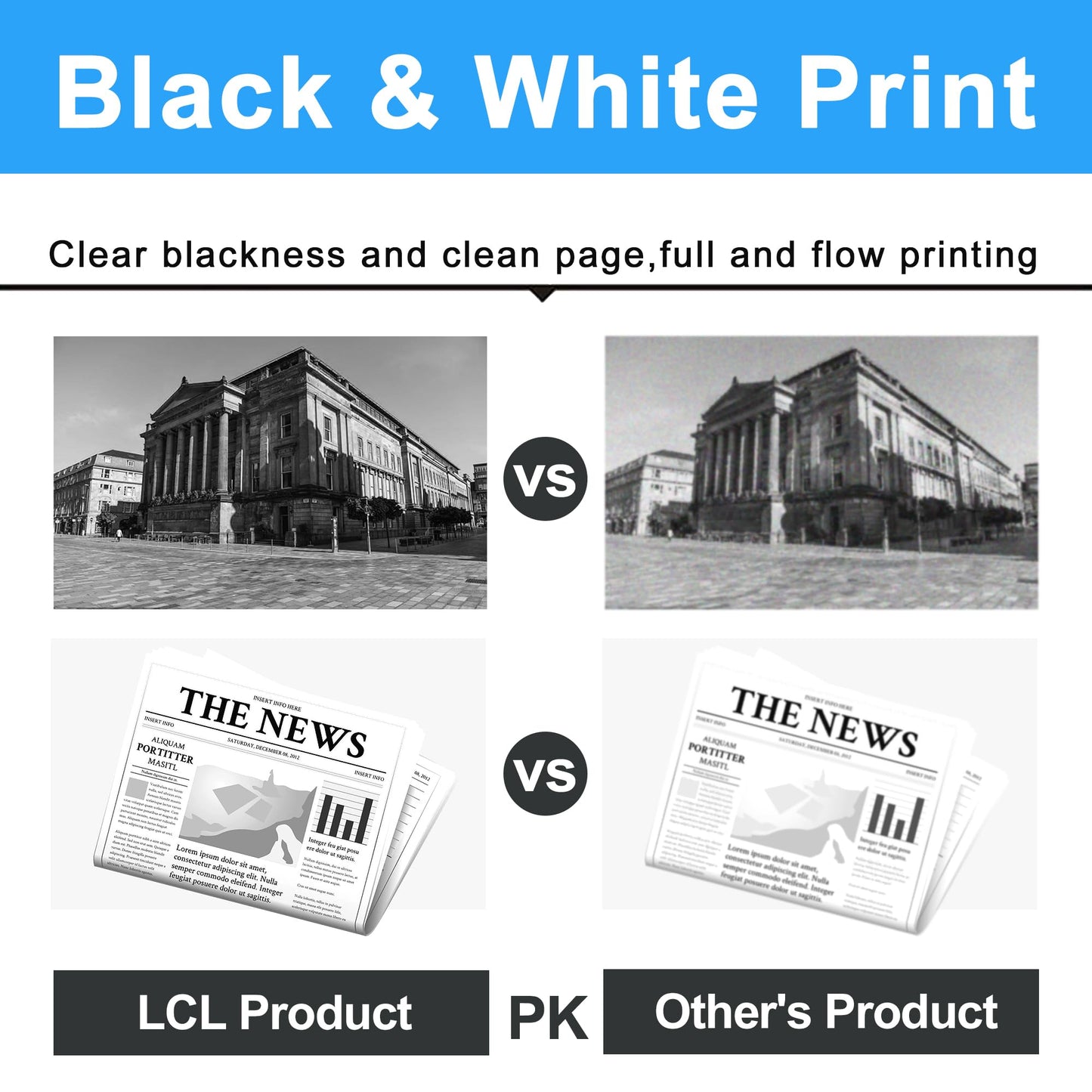 LCL Remanufactured 508A Magenta Toner Cartridge Replacement for HP 508A CF363A for Color Enterprise M553 M553dn M553n M553x MFP M577 M577z M577dn M577f M577c M552dn Printer (1-Pack)