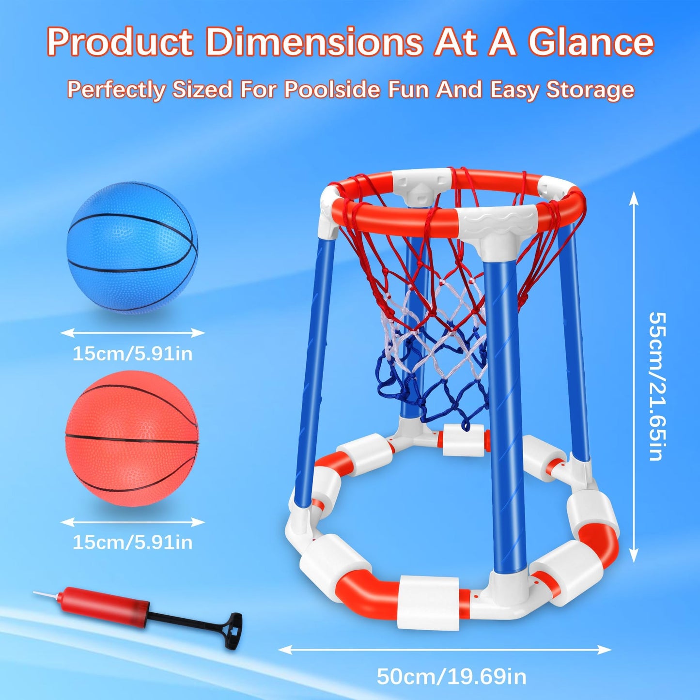 Pool Basketball Hoop