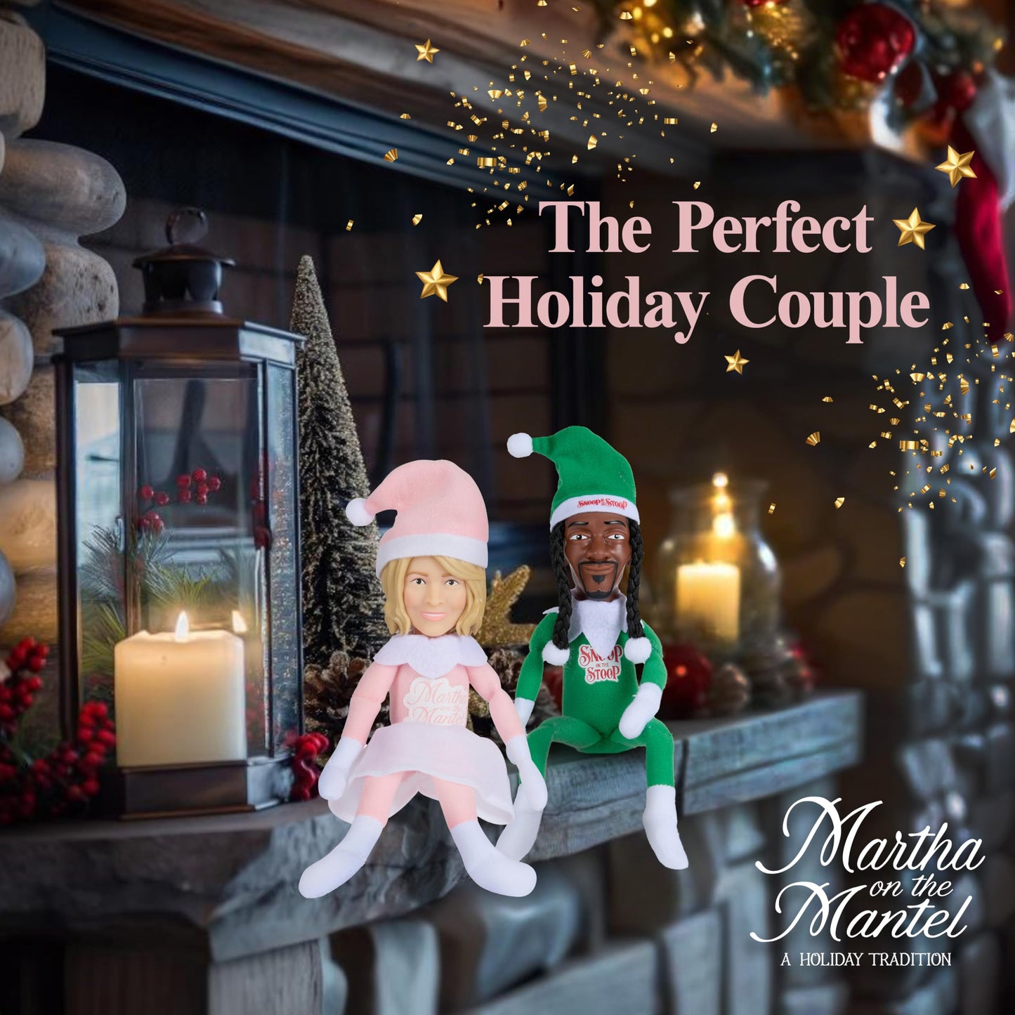 Snoop Dogg Snoop on The Stoop 2025 Christmas, 12” Small Shelf Décor