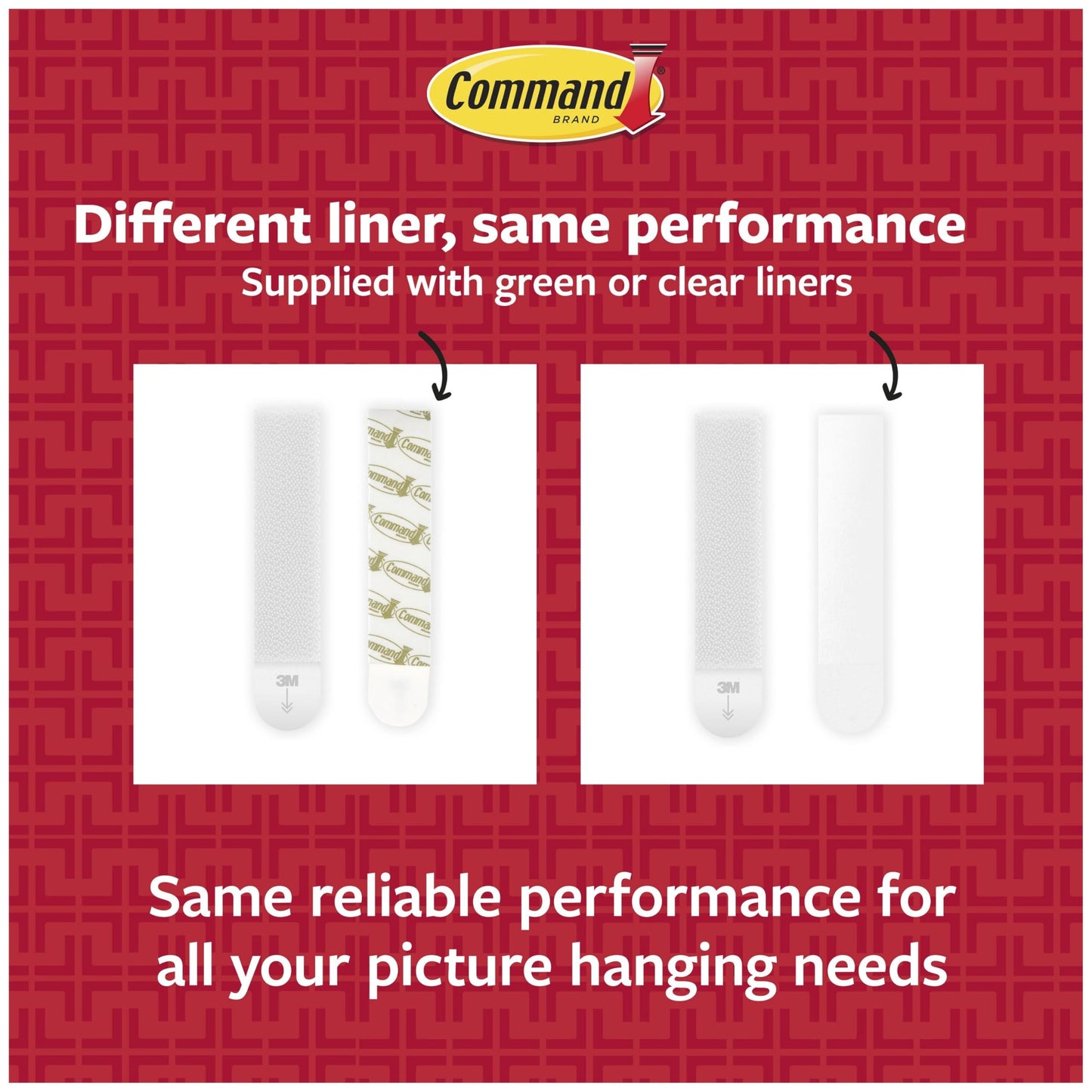 Command 15 lb Large 120 Pairs Picture Hanging Strips (240 Strips), Damage-Free Hangers for Picture Frames, No Tools Required, Great for Home Room Wall Decor, White Adhesive