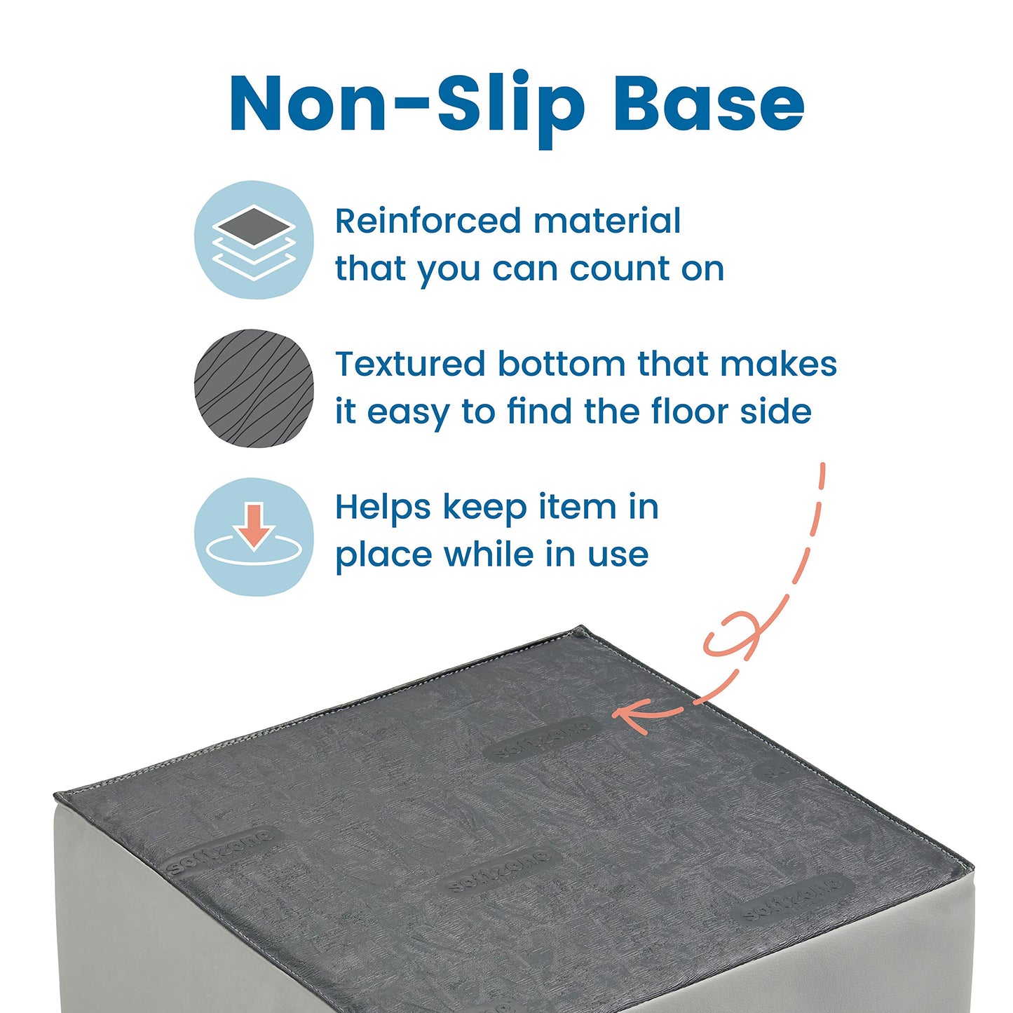 ECR4Kids SoftZone Floor Cushions, Square, Flexible Seating, Contemporary, 6-Piece