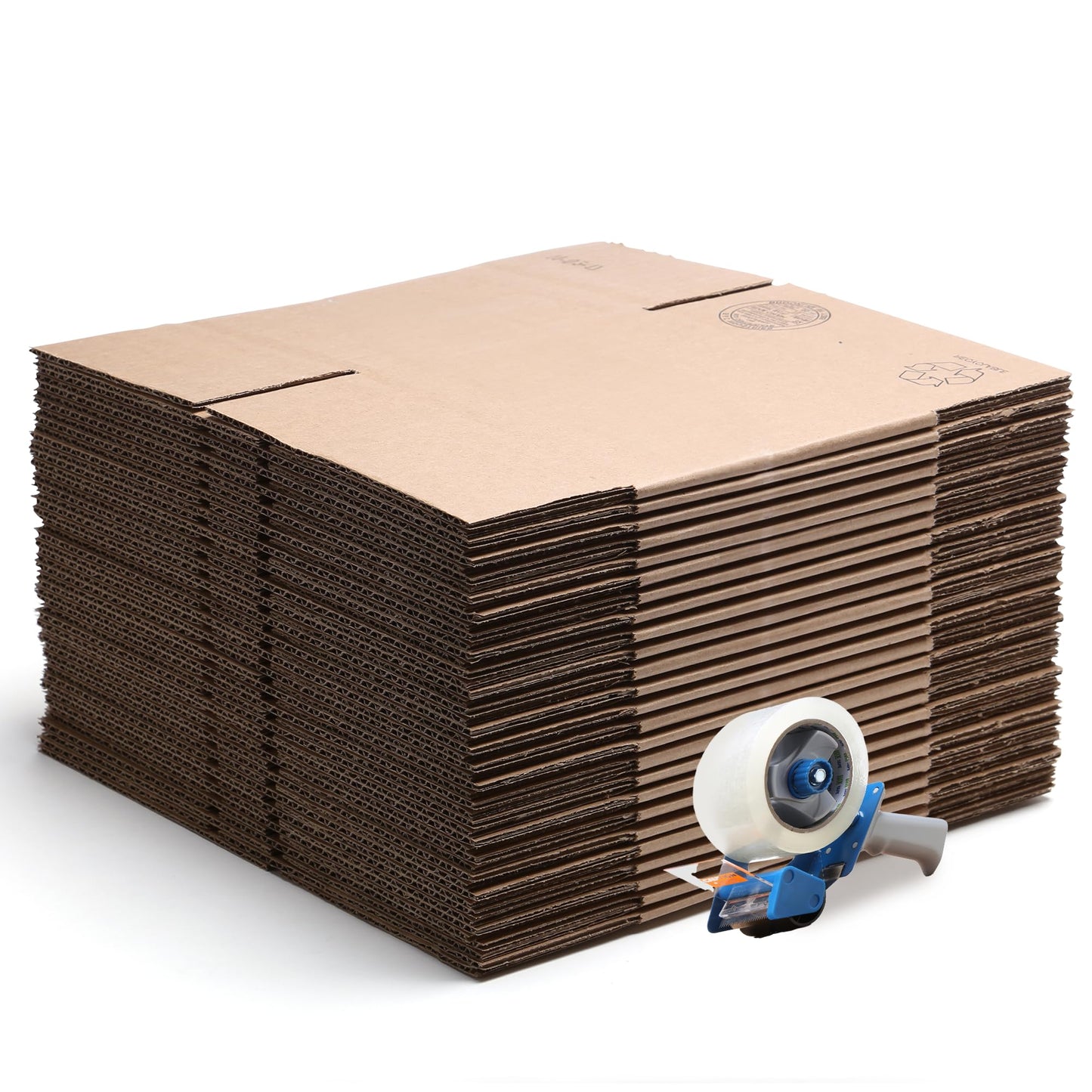 The Boxery 6"x4"x4" Brown/Kraft Corrugated Cardboard Shipping Boxes 100-Pack | Mailing, Packing, Moving & Storage for Business/Home – Durable - Eco-Friendly, Recyclable - Made in the USA