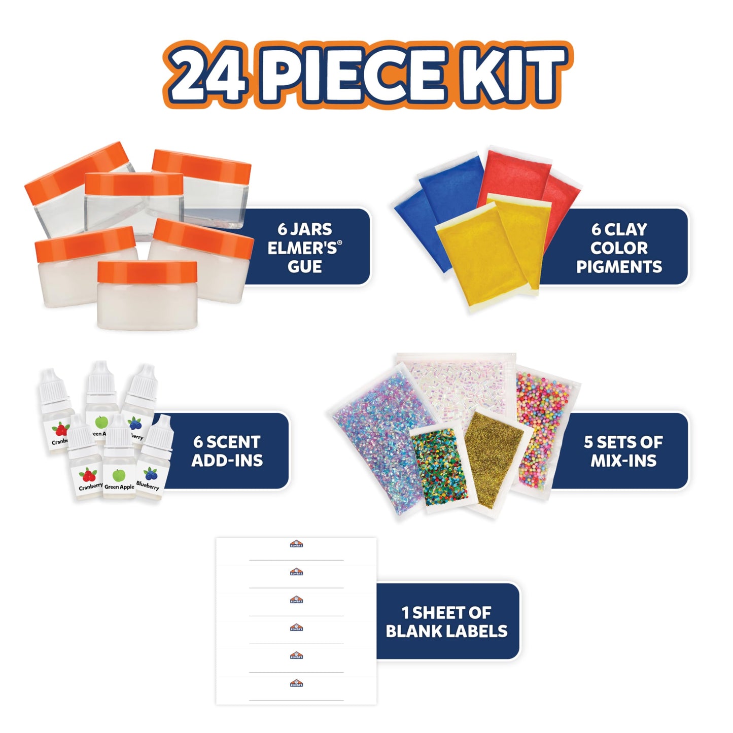 Elmer's Color Wheel Slime Kit, Assorted