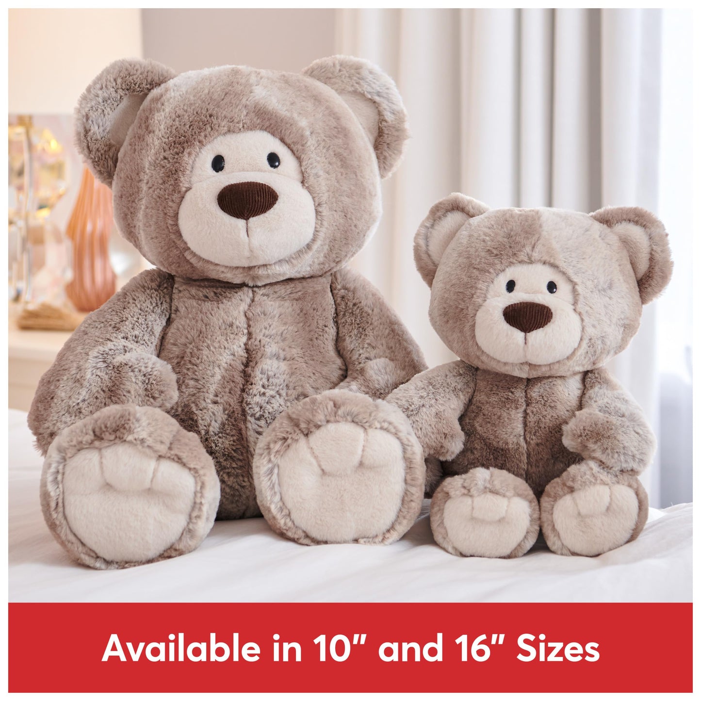 GUND Mukki Teddy Bear, Premium Stuffed Animal for Ages 1 and Up, Brown/Cream, 10"