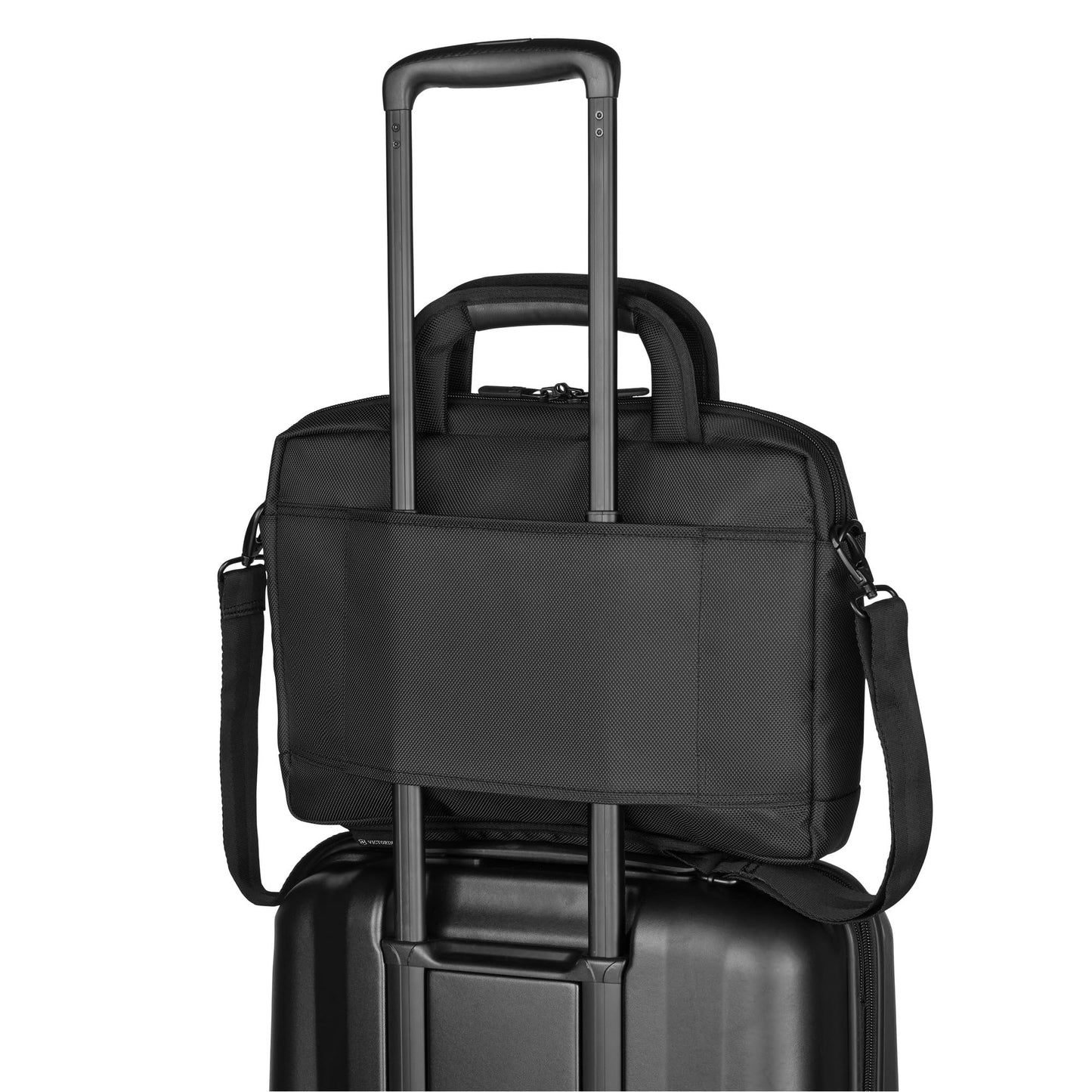 Victorinox Journey Pivot 14" Slimline Briefcase Black