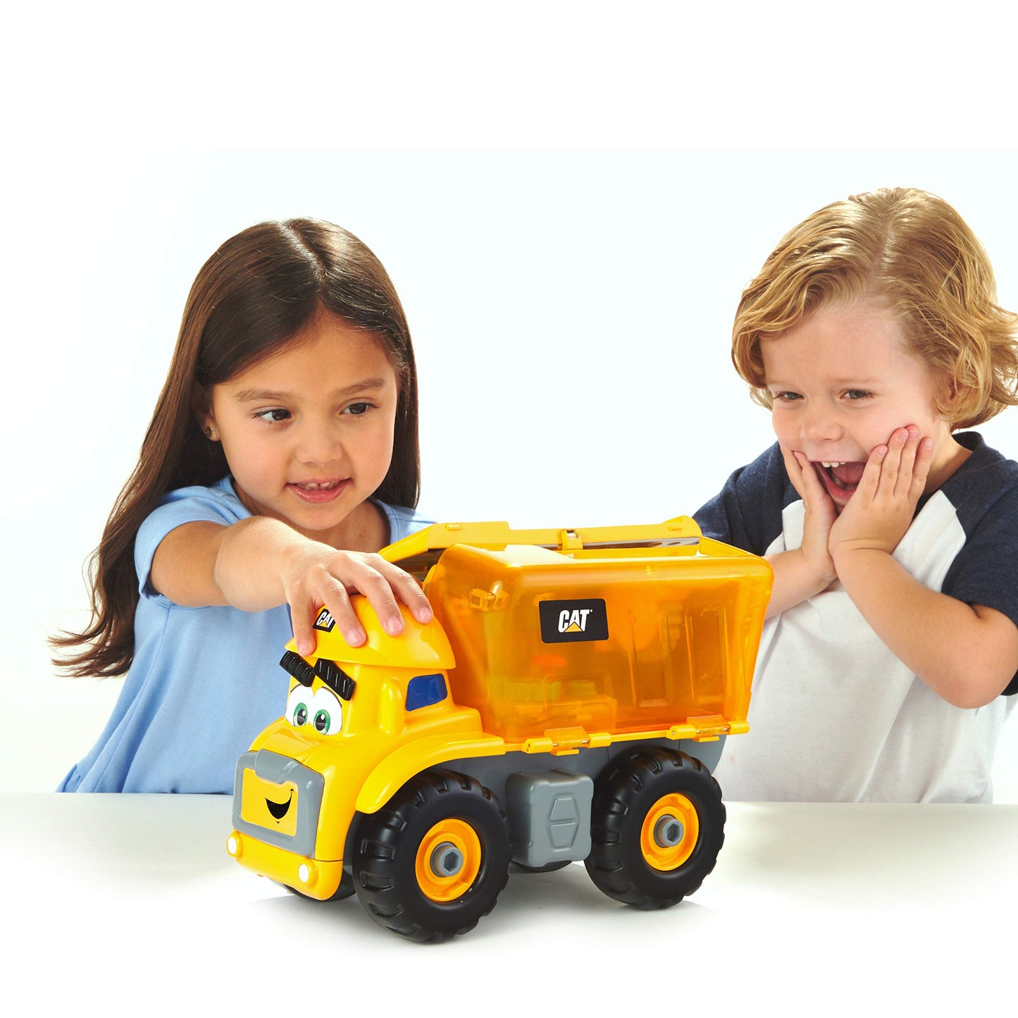 CAT Construction Toys, Junior Crew, Fix-It Fleet Phillip Preschool Learning Set Construction Vehicle, Ages 3 and Up