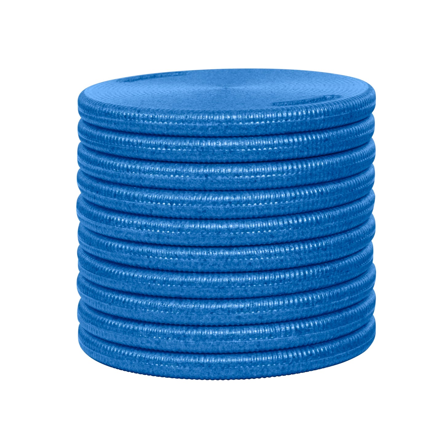 ECR4Kids CircleSpots, Seating Pads, Blue, 10-Pack