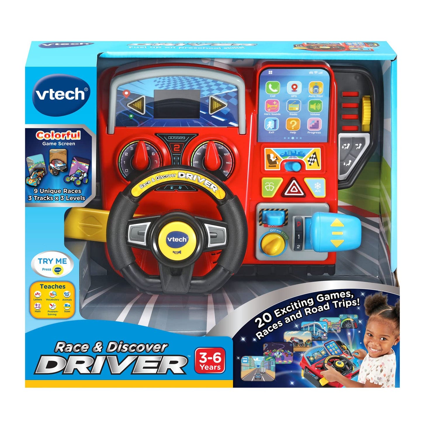 VTech Race and Discover Driver (English Version)