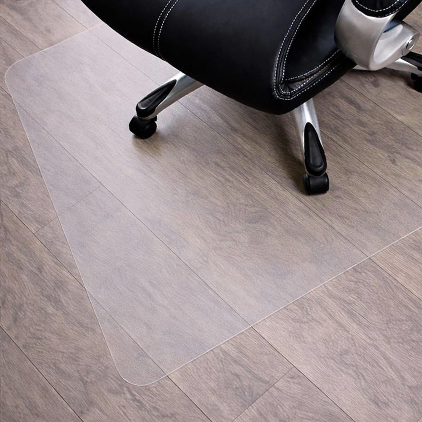 Marvelux Heavy Duty Polycarbonate Office Chair Mat for Hardwood Floors 36" x 48", Clear Hard Floor Protector Mat, Rectangular Floormat, Shipped Rolled